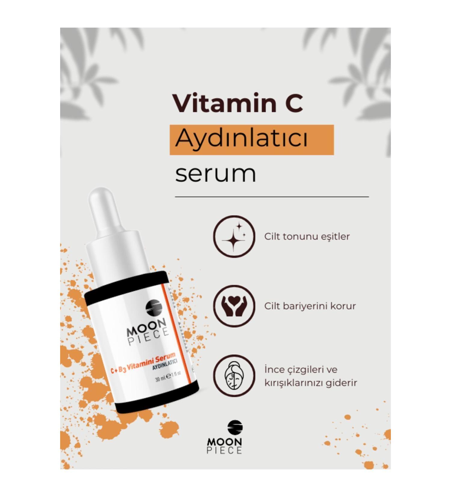 Moon Piece MOON PIECE 30 ML VITAMIN C+B3 SERUM