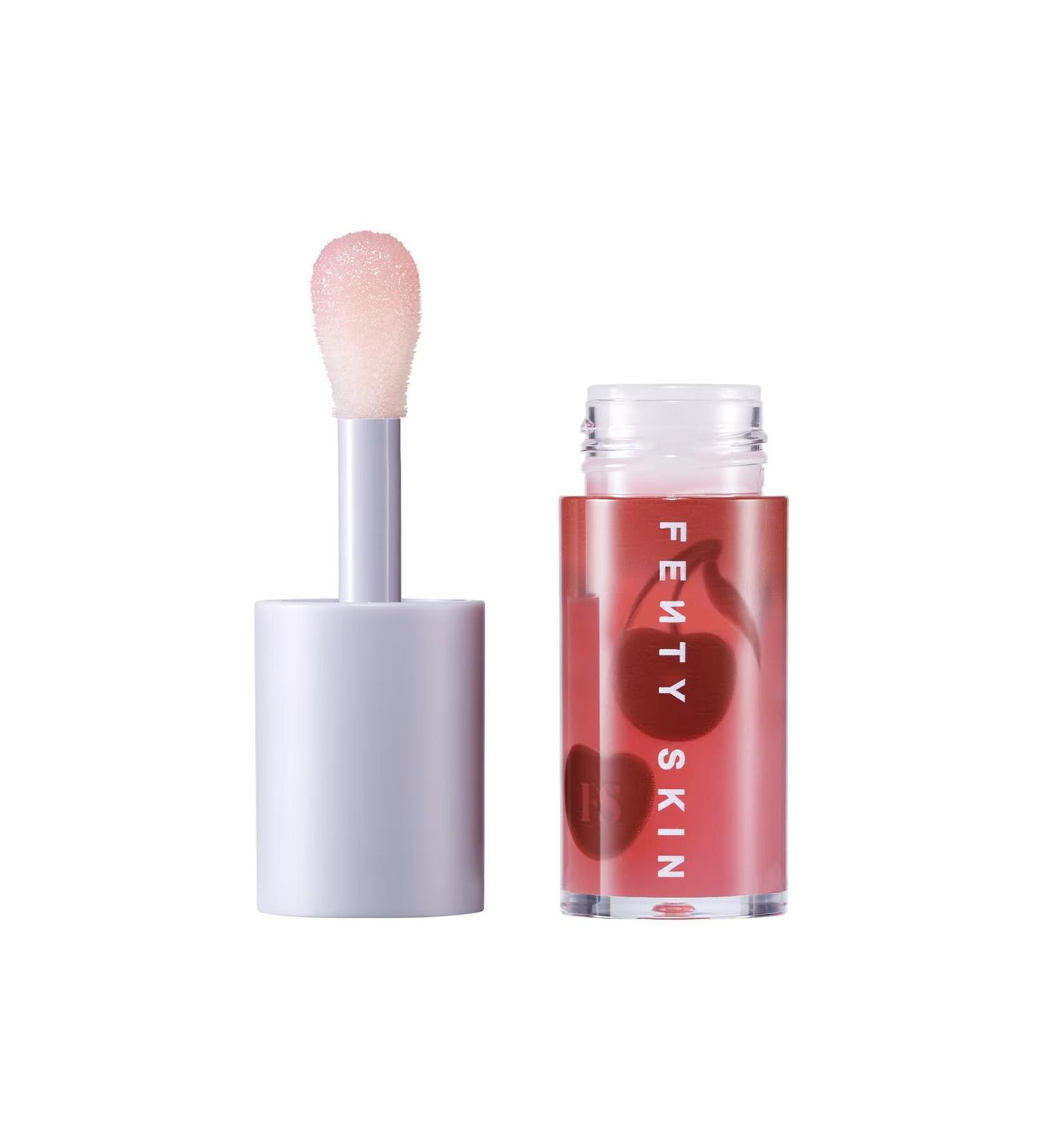 FENTY BEAUTY Fenty Treatz - Melon & Cherry Flavored Intense Moisturizing Lip Oil with Jojoba Oil 5.6ML - Buy Online on GoSupps.com