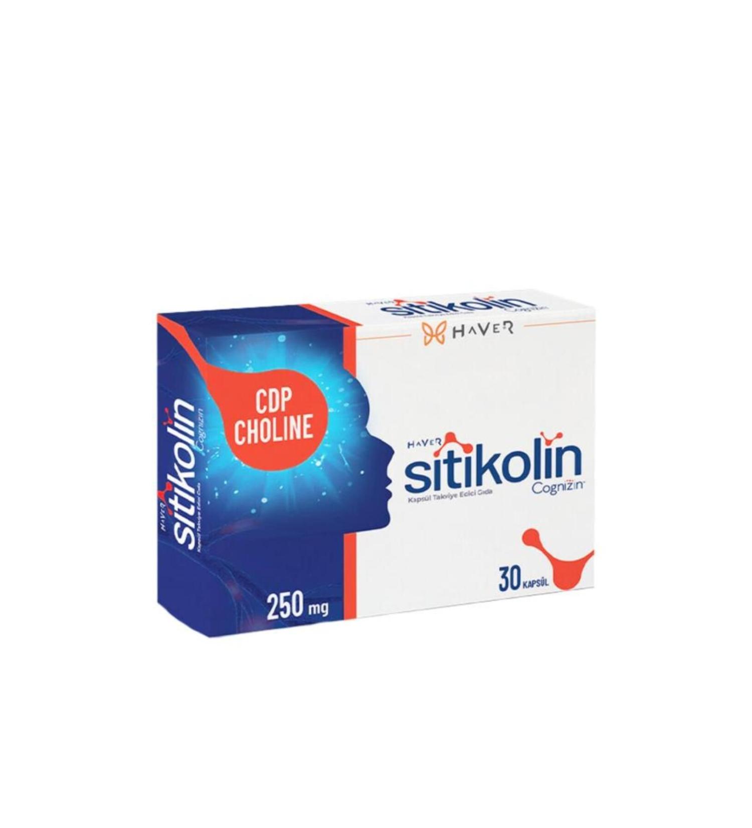Haver Citicoline Citicoline Cogniz 30 Capsules 8680400771261