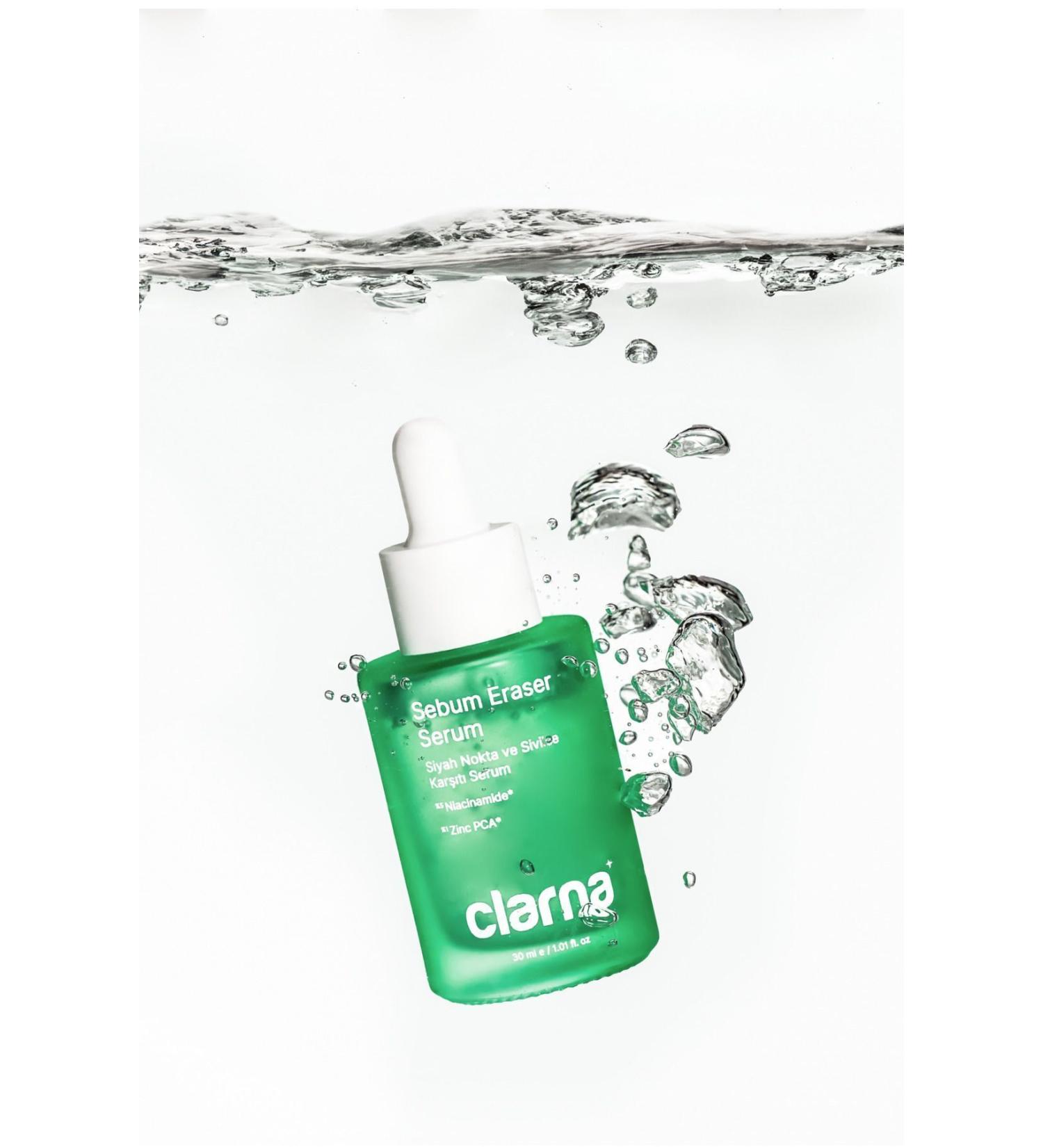 CLARNA Acne Anti-Acne Sebum Balancing Pore Tightening Helping Niacinamide Care Serum 30ml - Buy Online on GoSupps.com