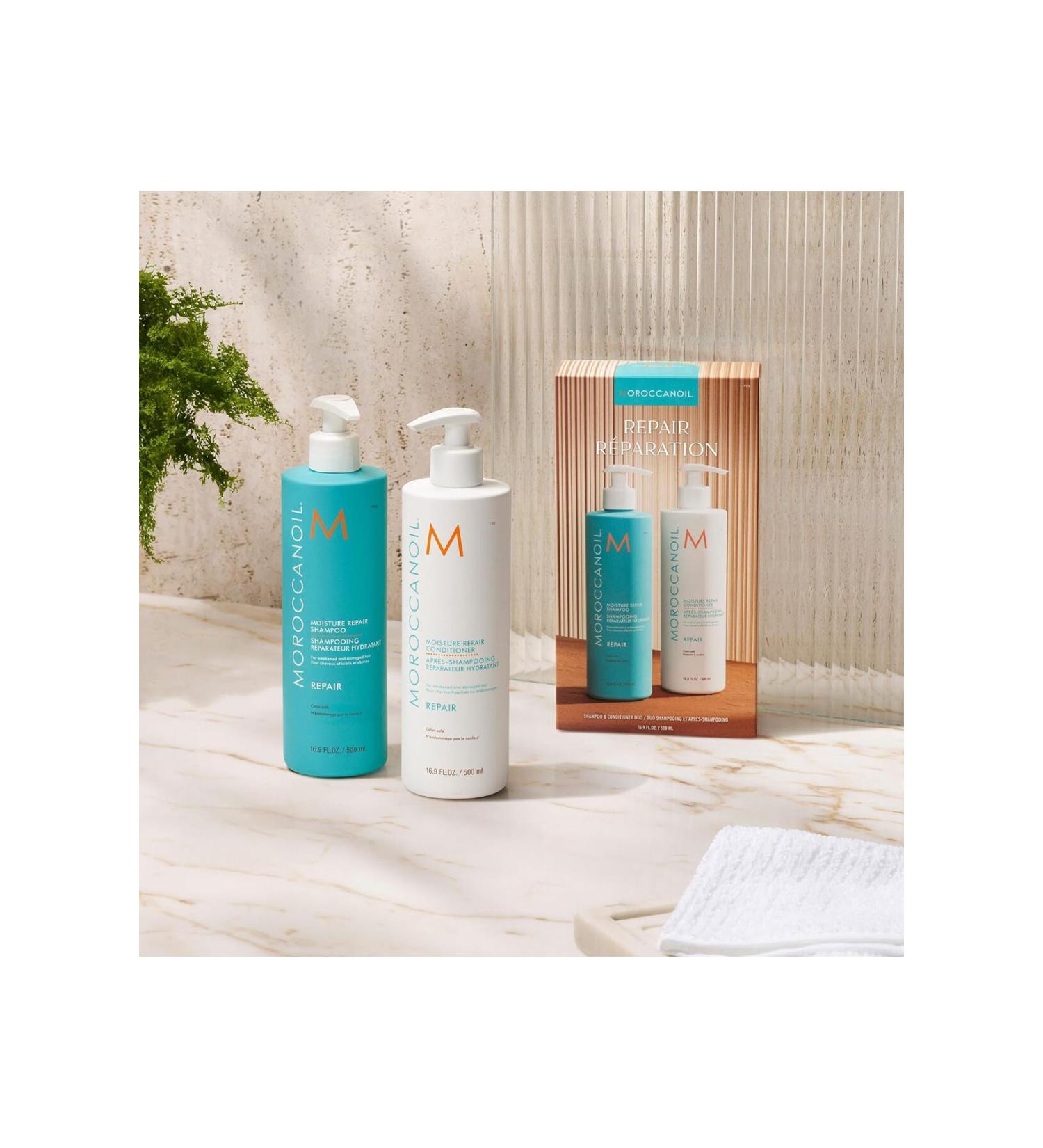 Moroccanoil Moisture Repair Shampoo 500ML and Conditioner 500ML Hair Care Kit 30BEAUTYSECRETS