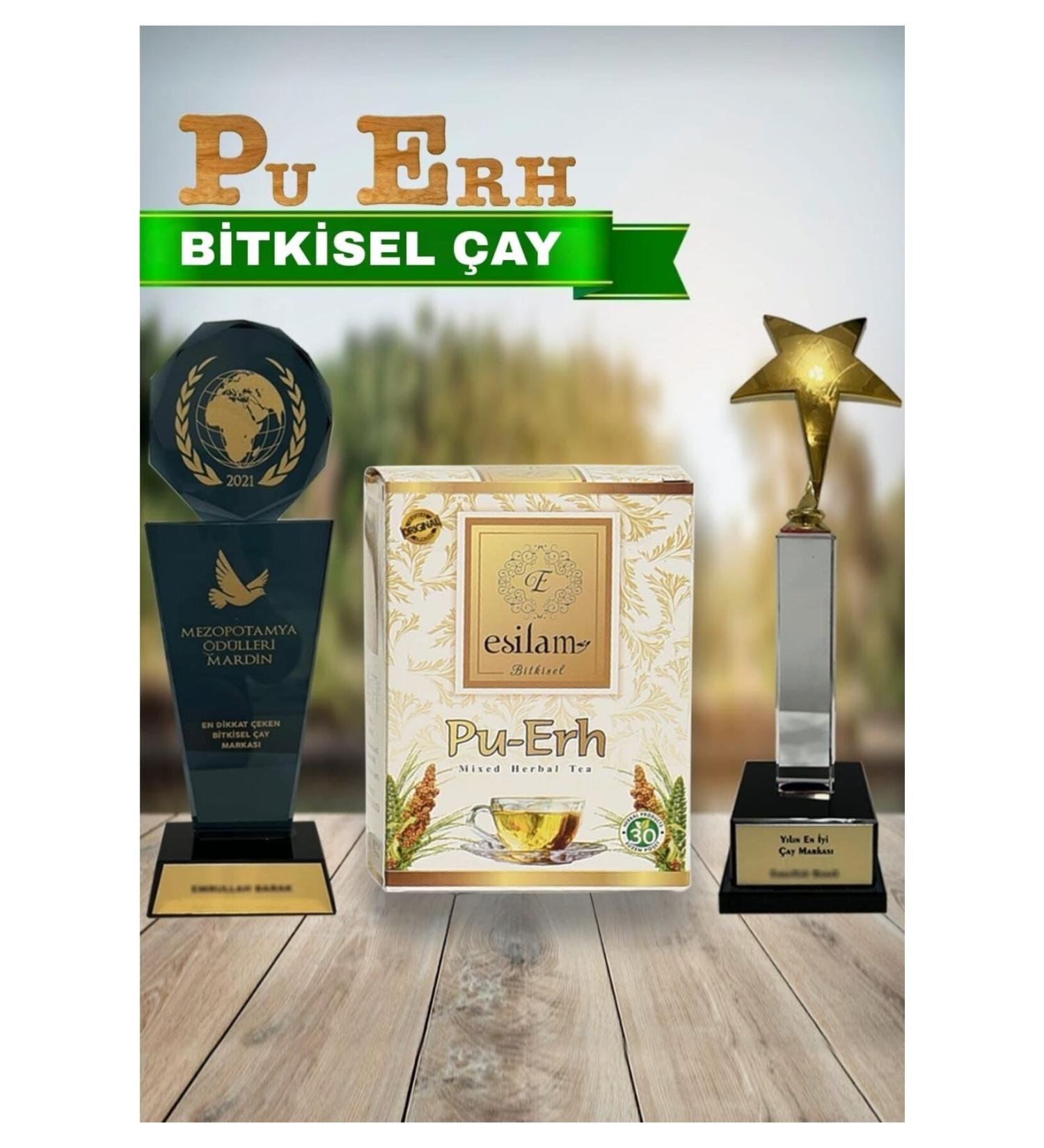 ES LAM Pu-erh Herbal Slimming1 Supportive Tea - Buy Online on GoSupps.com