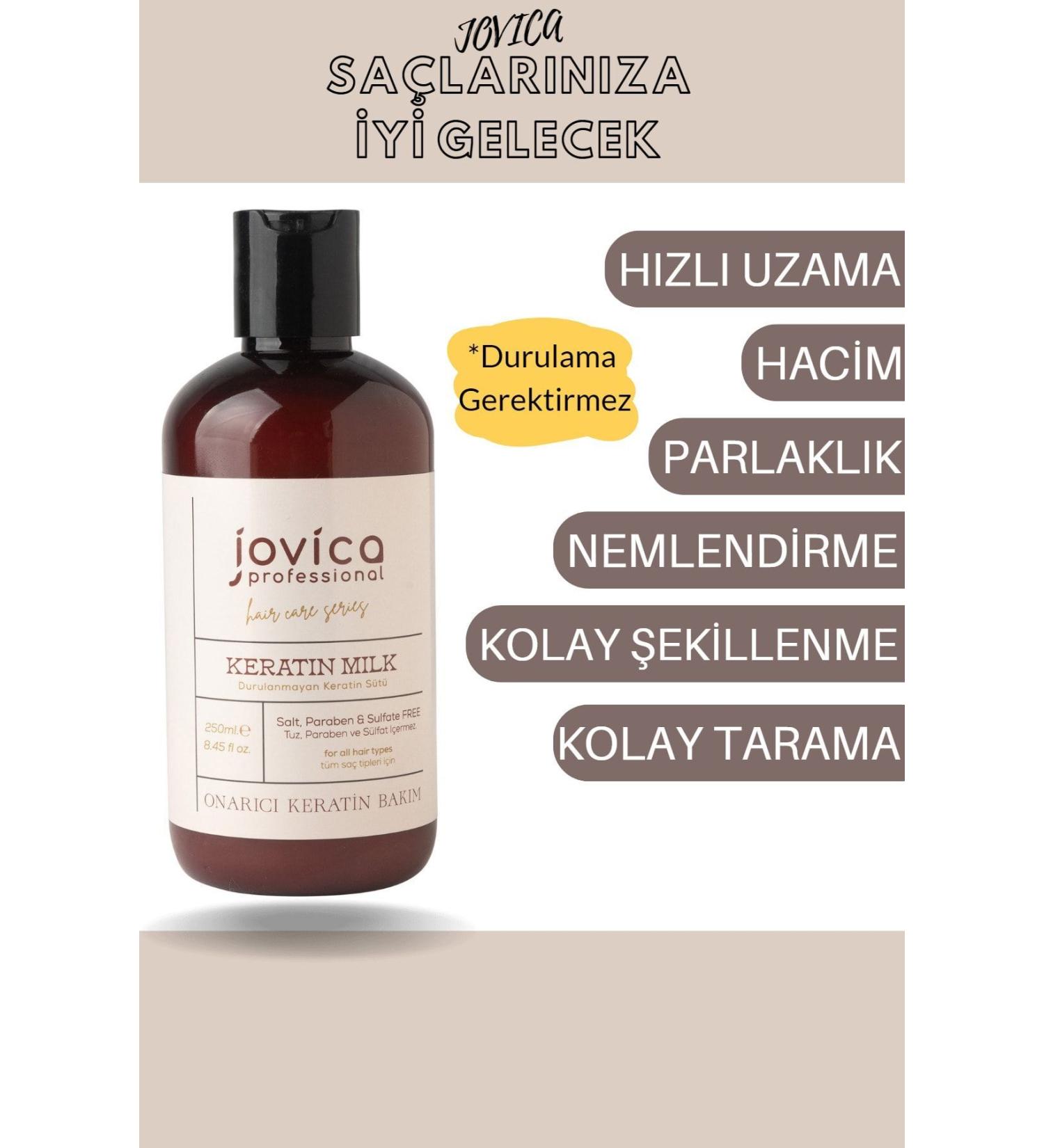Jovica Leave-In Paraben & Sulfate-Free Keratin Milk - Buy Online on GoSupps.com