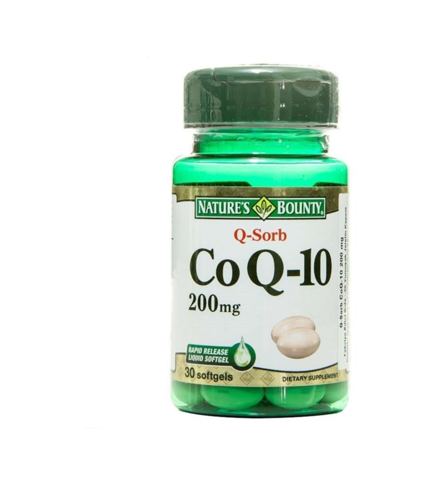Nature's Bounty Coq-10 Plus (q-sorb) 200 Mg 30 Capsules