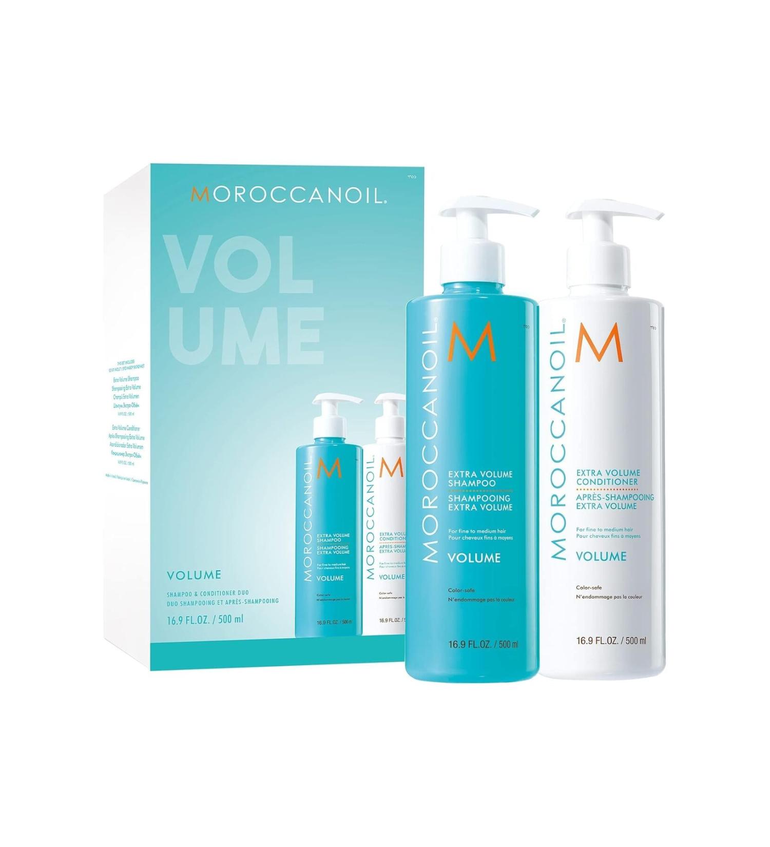 Moroccanoil Extra Volume Shampoo and Conditioner Bundle (500ml + 500ml) 1BEAUTYSECRETS