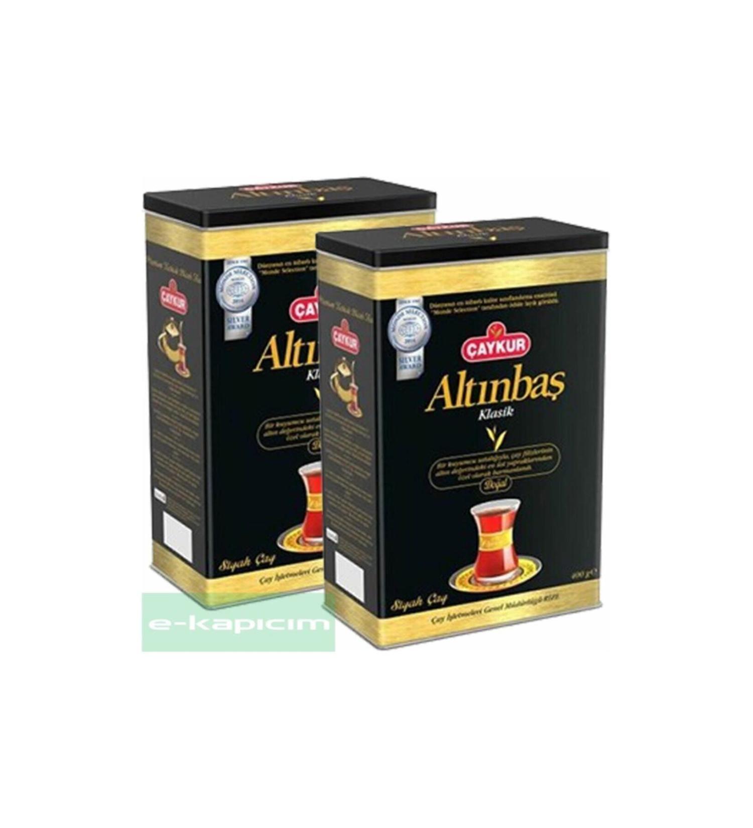 aykur Alt nba Tea Tin Box 400 Gr X 2