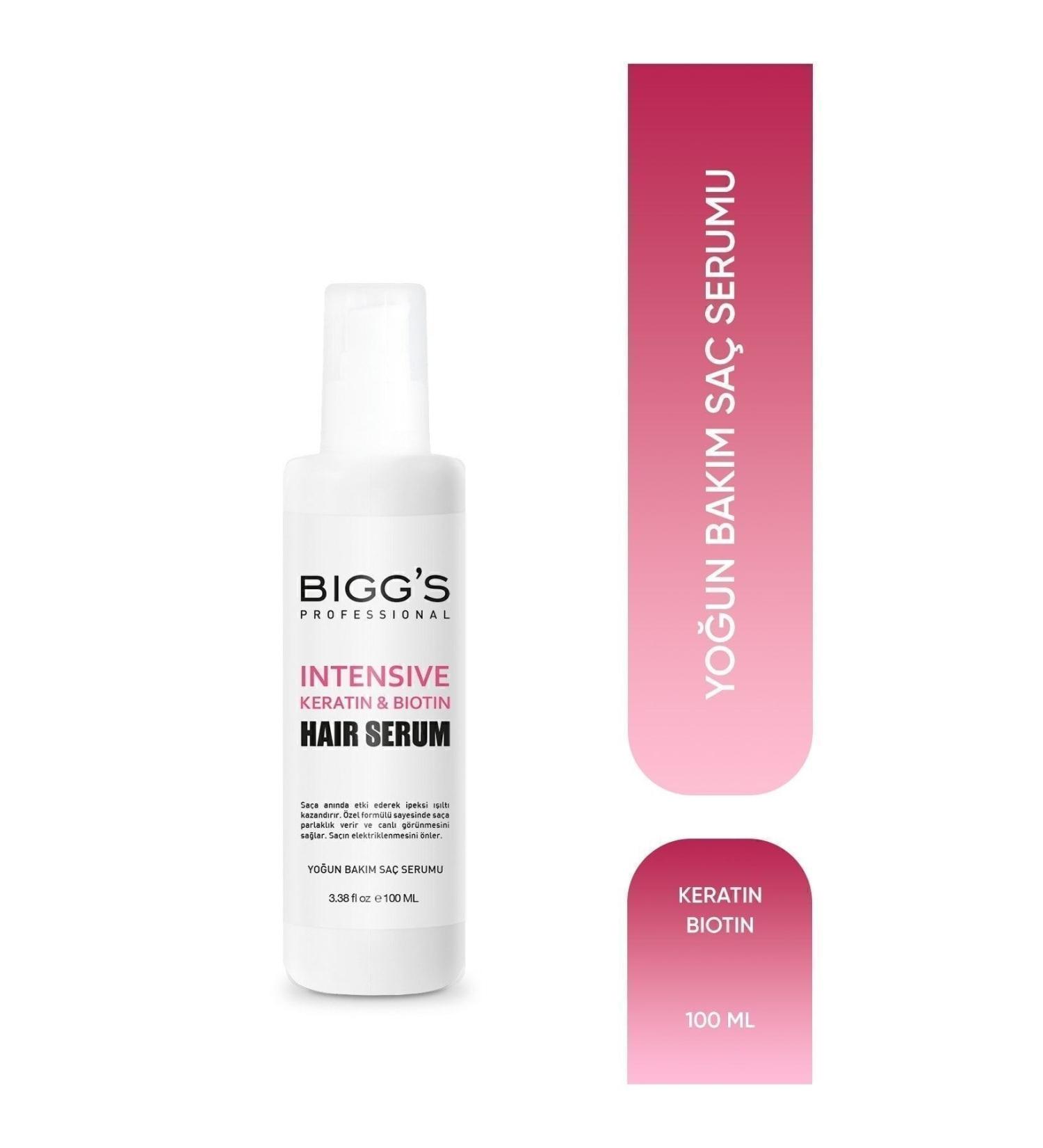 biggs professional Repairing & Shining Intensive Care Hair Serum for Dry and Damaged Hair