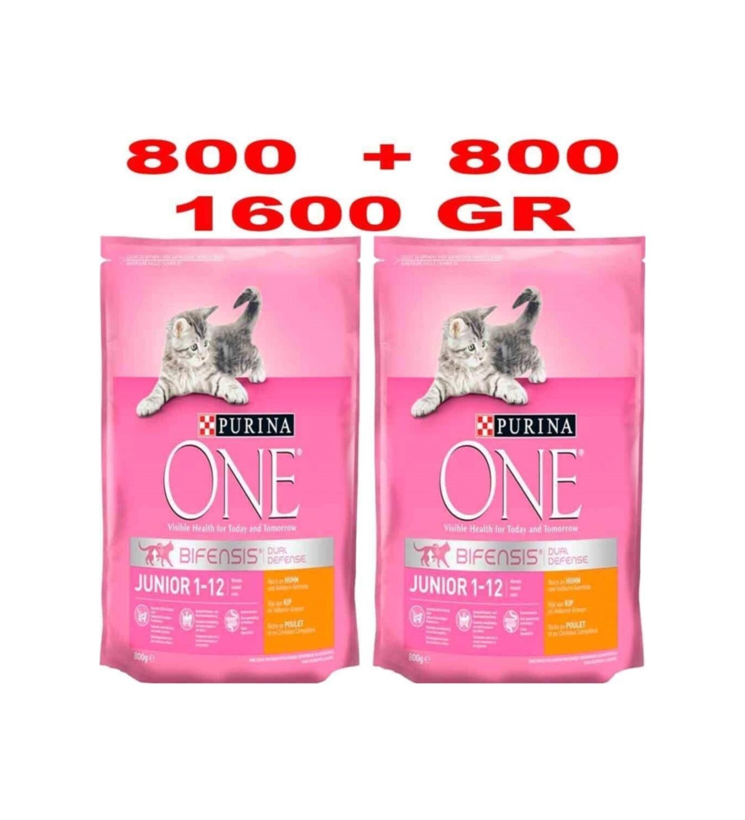 Purina Junior Kitten Food 800 + 800 Gr