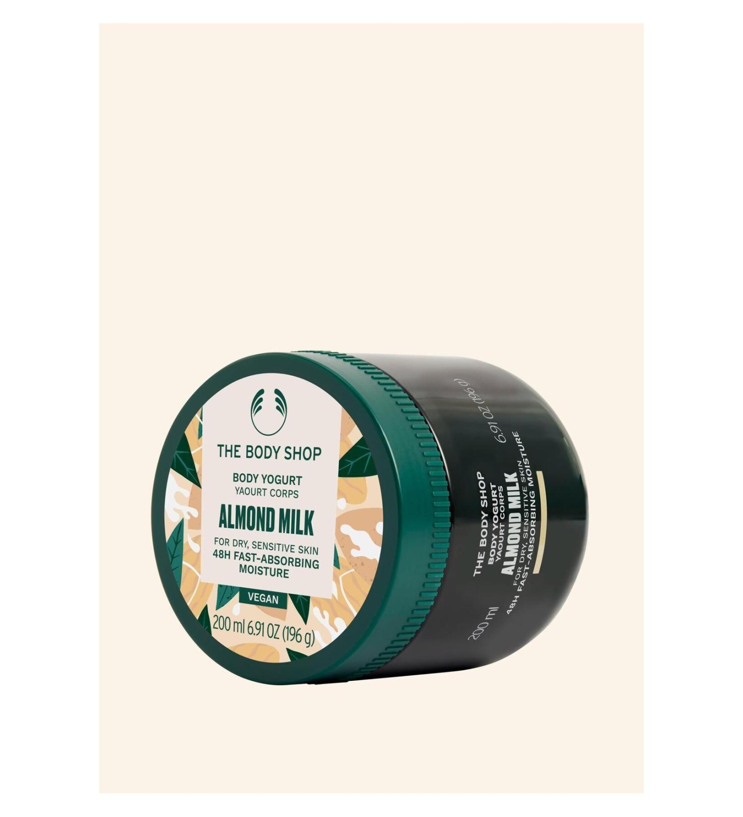 THE BODY SHOP Almond Milk Body Yogurt 15 Seconds Absorbed Body Moisturizer 200 ml - Buy Online on GoSupps.com