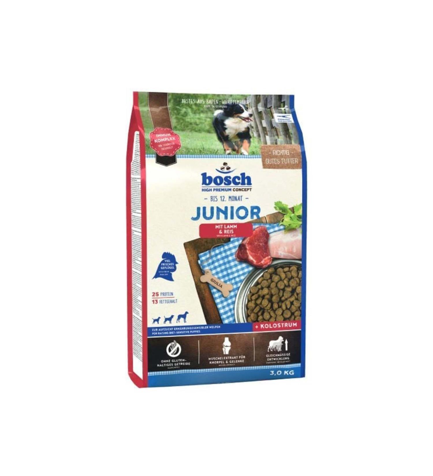 Bosch Junior Grain-Free Lamb and Rice Puppy Food 3 Kg