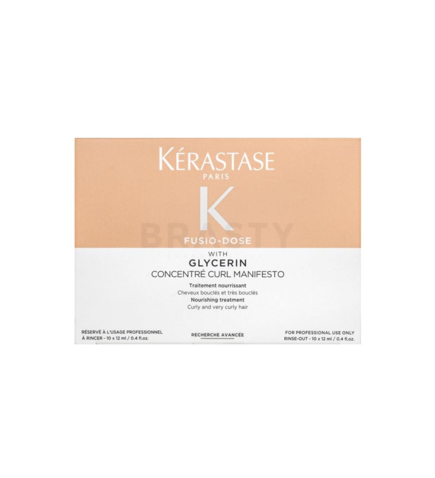 Kerastase Concentr Curl Manifesto-Nourishing Care Curl for Curly Hair 10x12 ml CYT54421214548