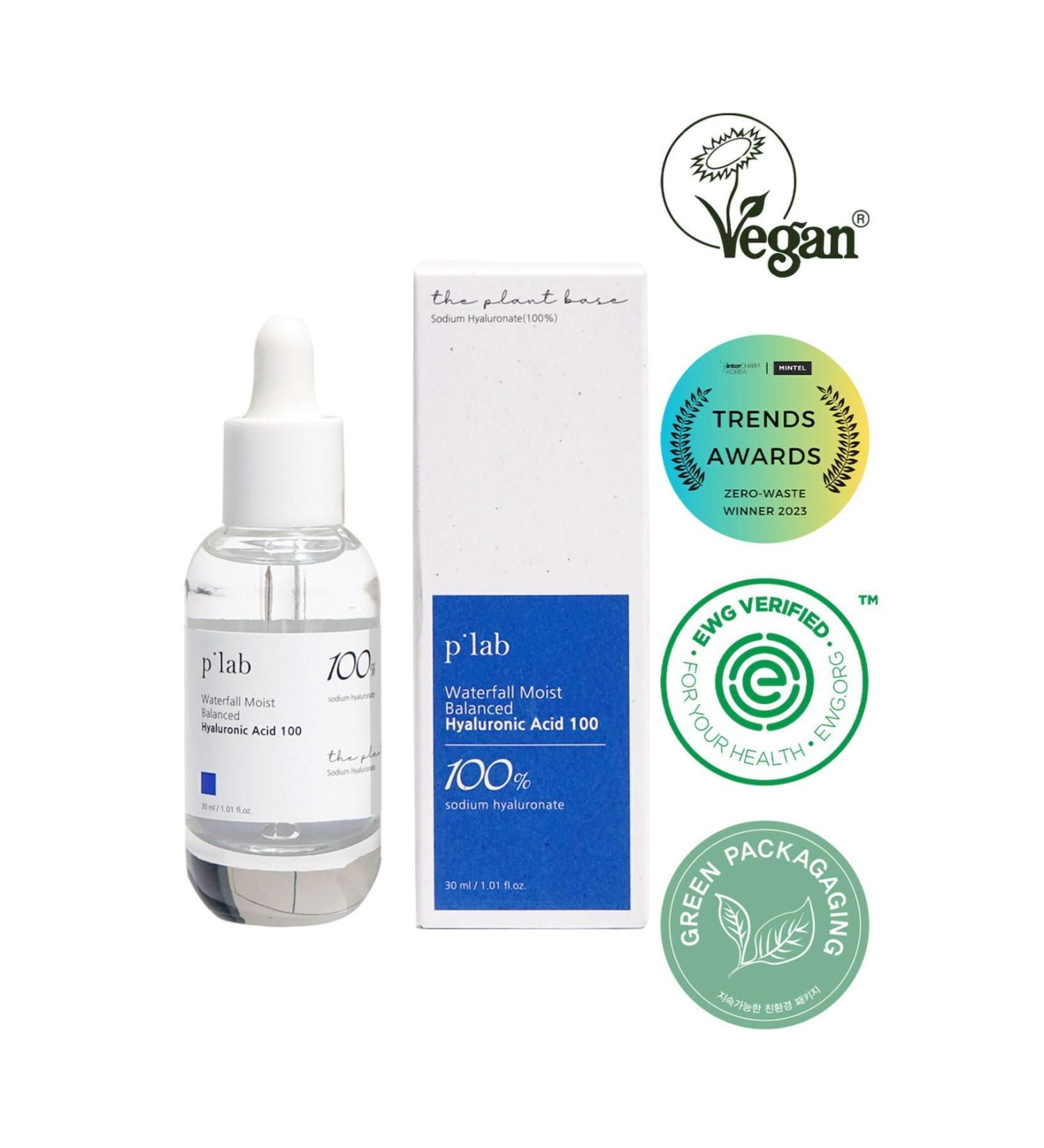 The Plant Base Waterful Moist Balance Hyaluronic Acid 100 - Moisturizing Serum 30ml