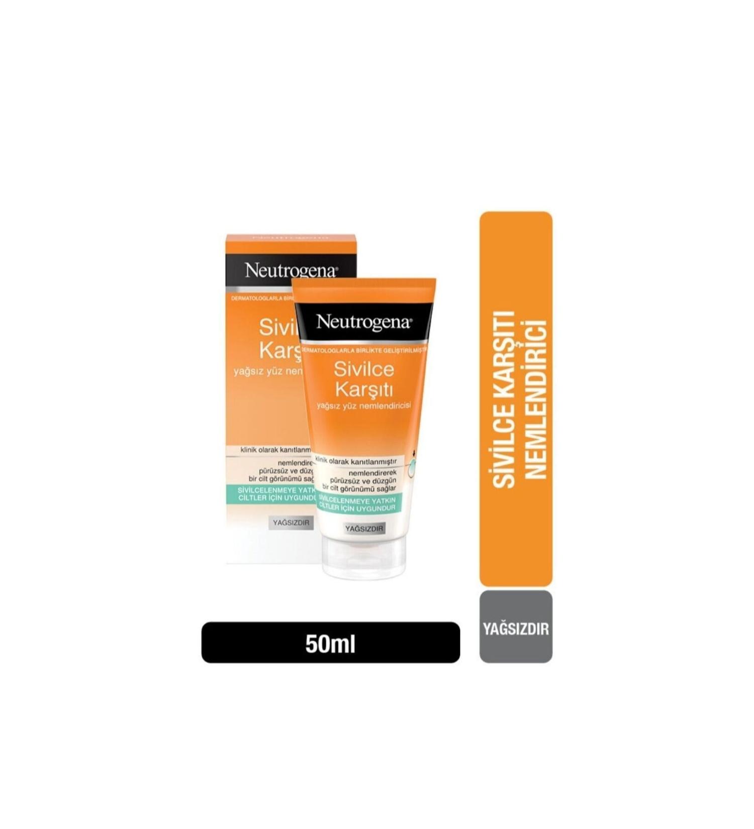 Neutrogena Anti-Acne Oil-Free Purifying Face Moisturizer 50 ml