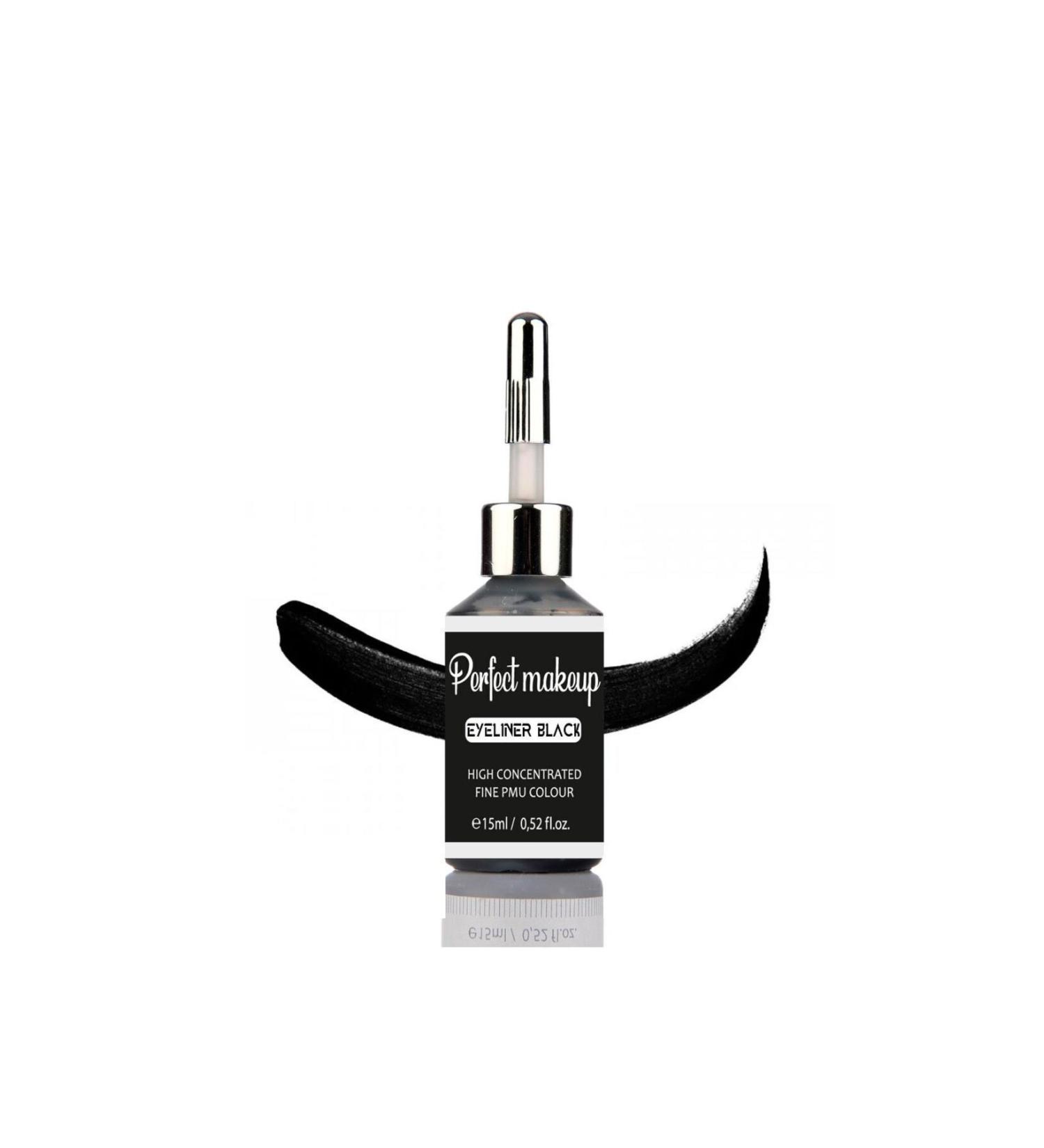 Perfect Makeup Permanent Makeup Paint - Eyeliner Black 15ml
