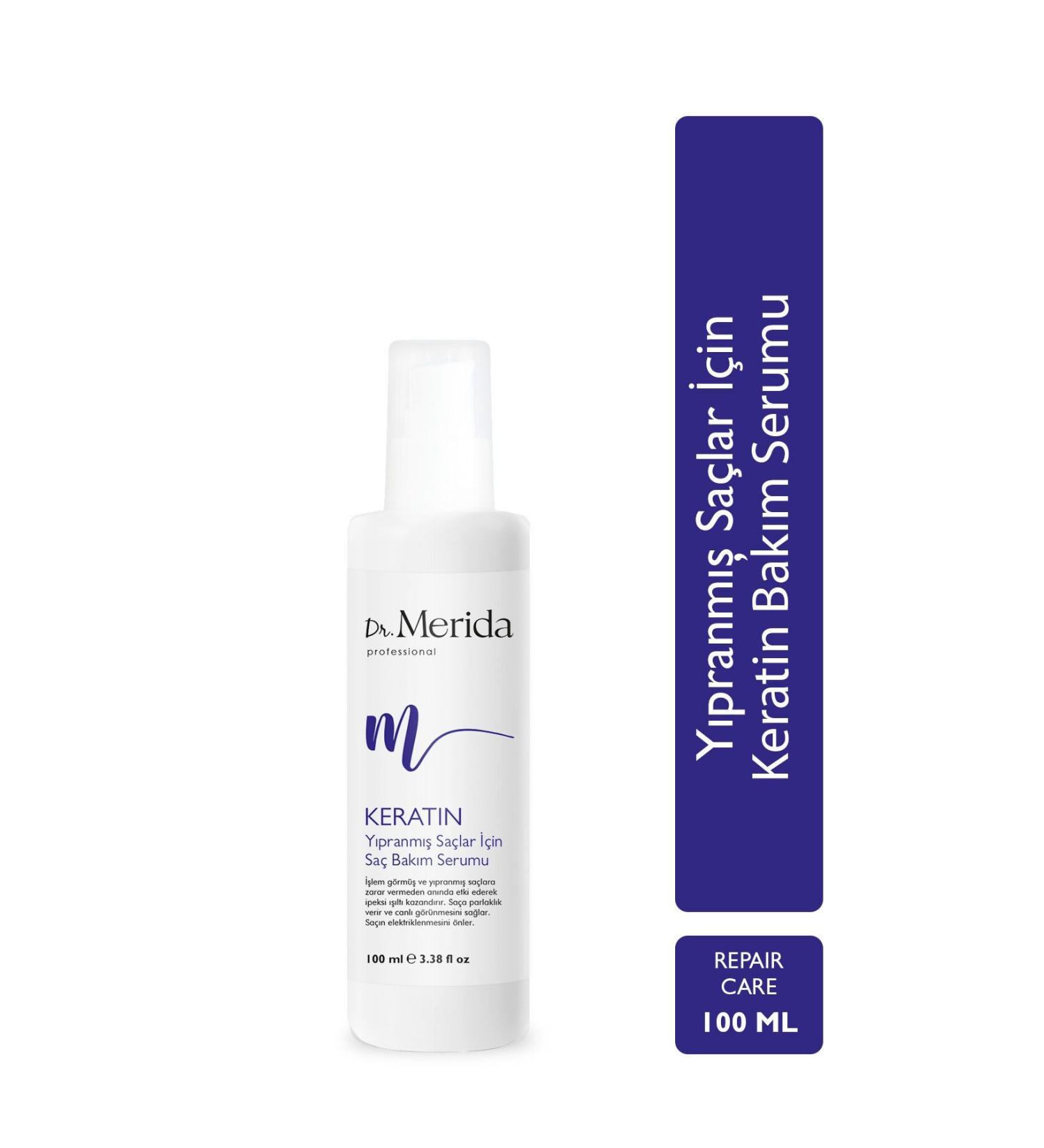 DR.MERIDA BEAUTY Dr. Merida Keratin Hair Serum 100 Ml: Deep Care for Treated Hair