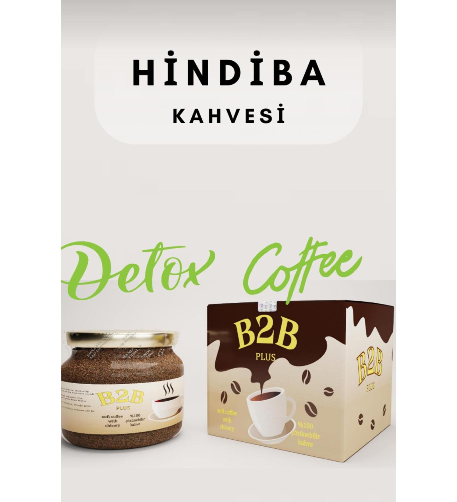 B2B Plus Chicory Coffee Detox Coffee | 30 Uses | 150 grams - Buy Online on GoSupps.com