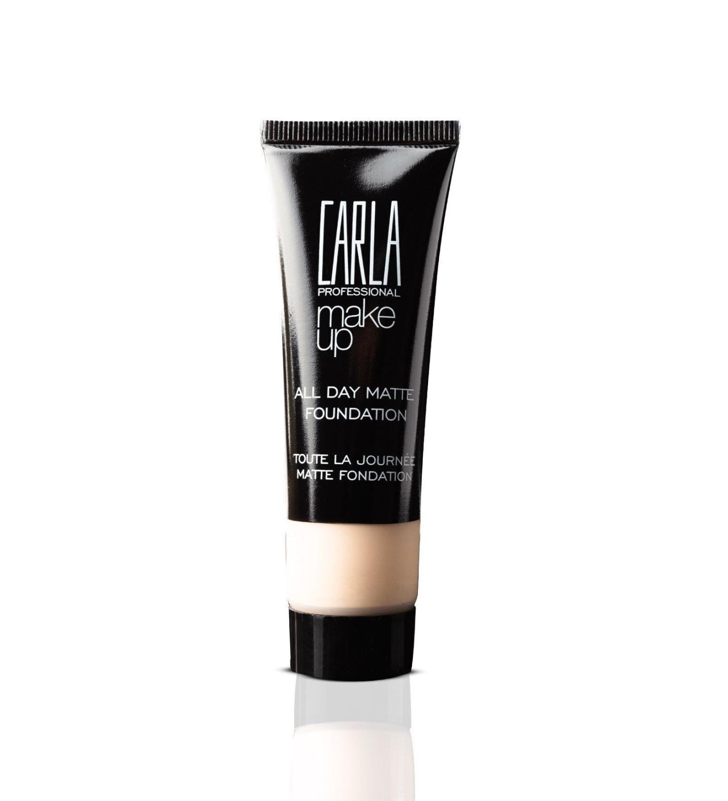 Carla Professional Make Up Foundation - All Day Matte Foundation Dark - No: 304