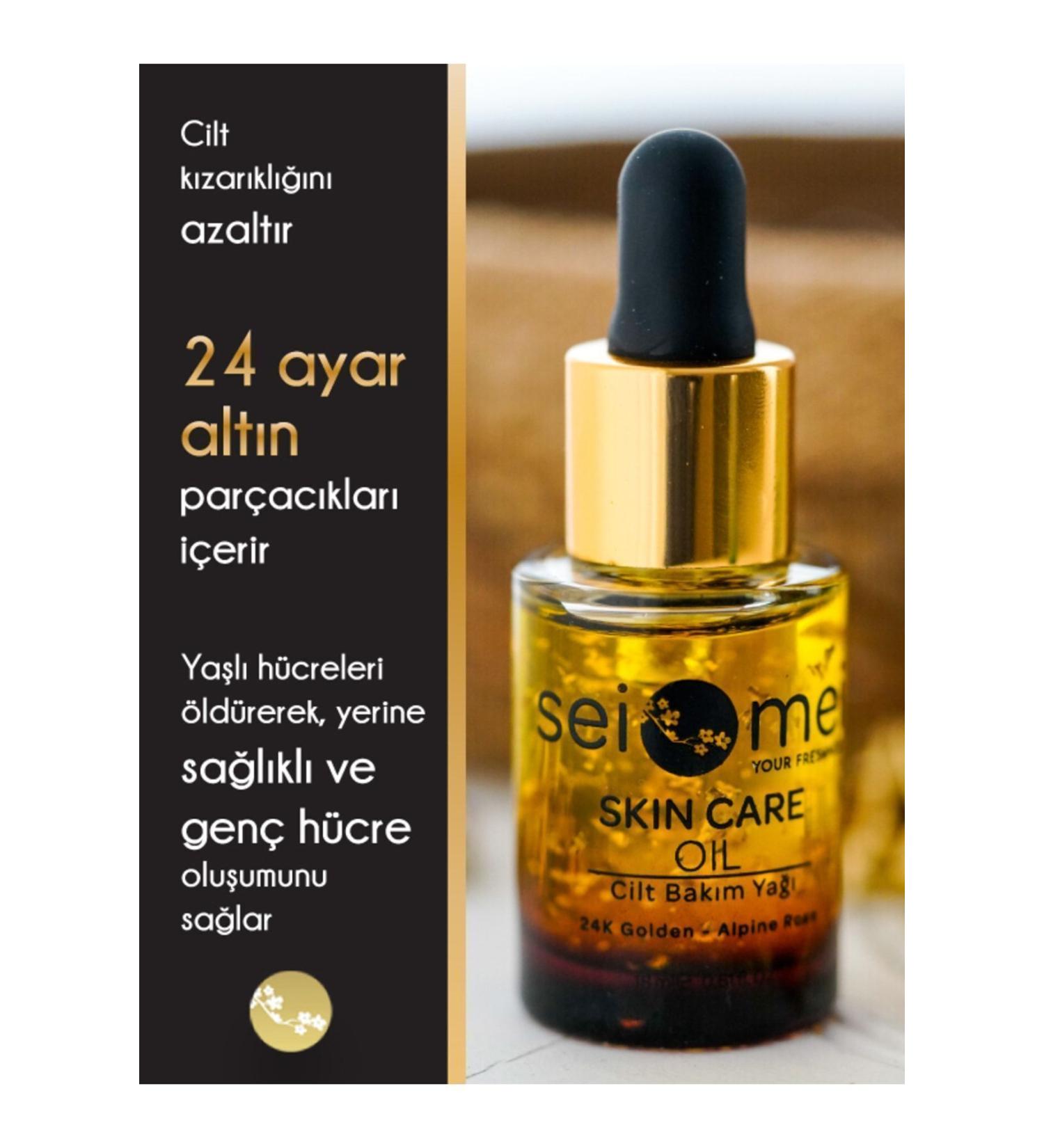 Sei Mei Seimei 24 K Skin Care Oil Gold Particle Skin Care Oil (Skin Care Serum) - Buy Online on GoSupps.com