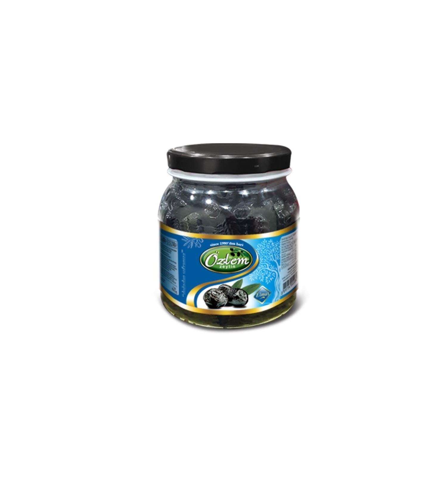 Ozlem Olive Ozlem Elmas 900 gr Campet Black Olives (290-320 KLB)