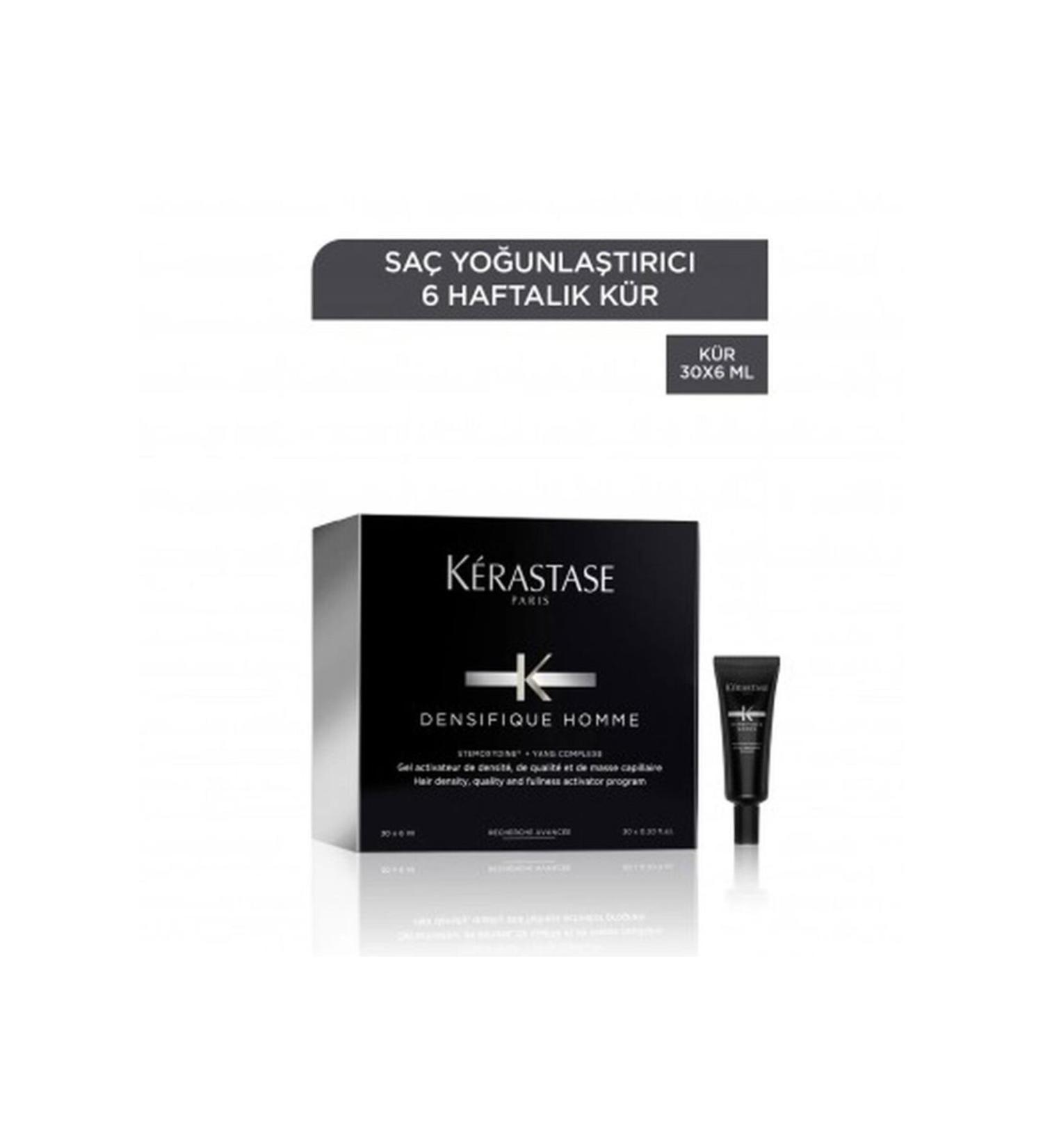 Kerastase Densifique Homme Hair Thickening Treatment 30 x 6 ml - Buy Online on GoSupps.com