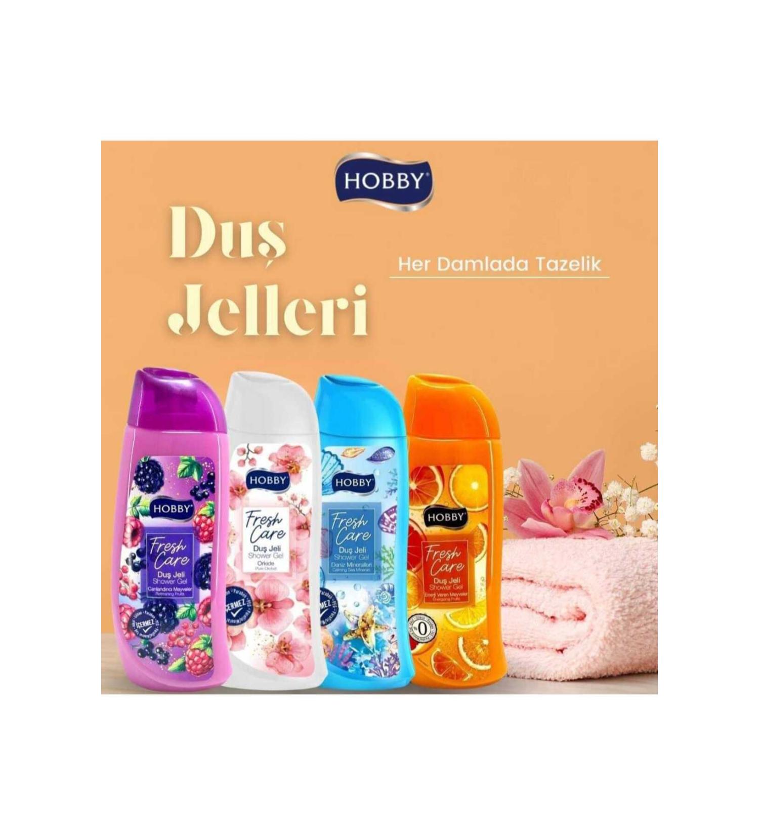 Hobby FRESH CARE SHOWER GEL REVIVING FRUITS ORCHID SEA MINERALS. ENERGIZING FRUITS - Buy Online on GoSupps.com