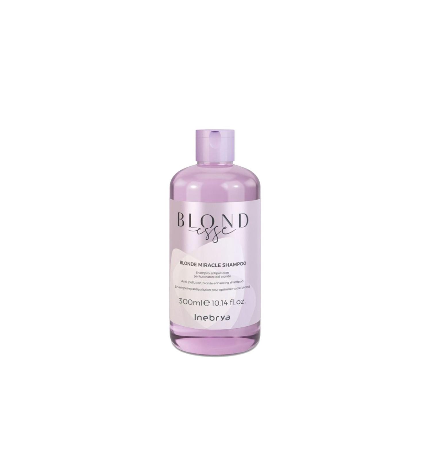 Inebrya Inbrya Blondesse Blonde Miracle Color Pigmentation-Free Brightening Shampoo Care 300 ml