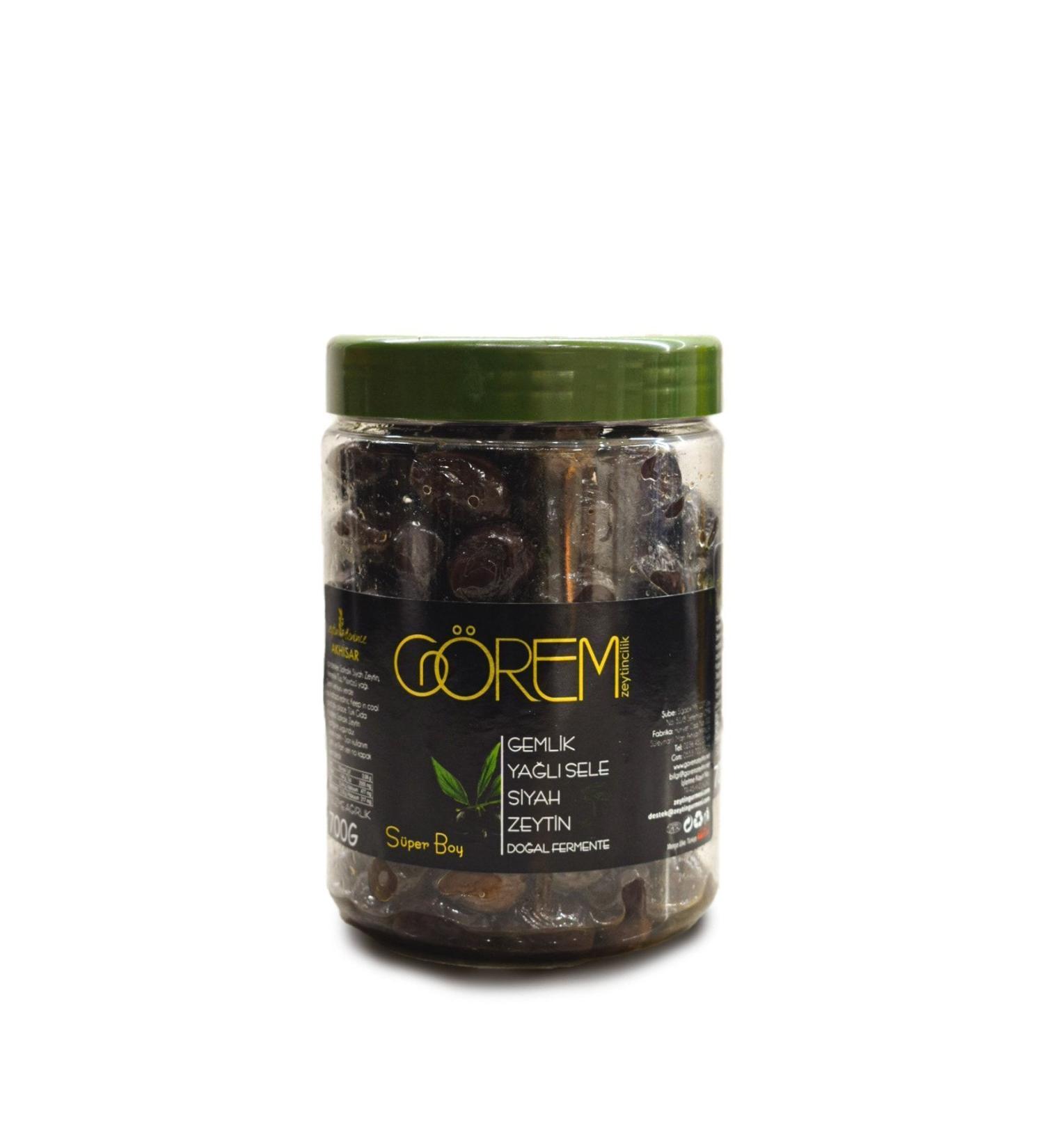G rem Olive Super Size Low Salt Oily Sele Olives 700 Gr.