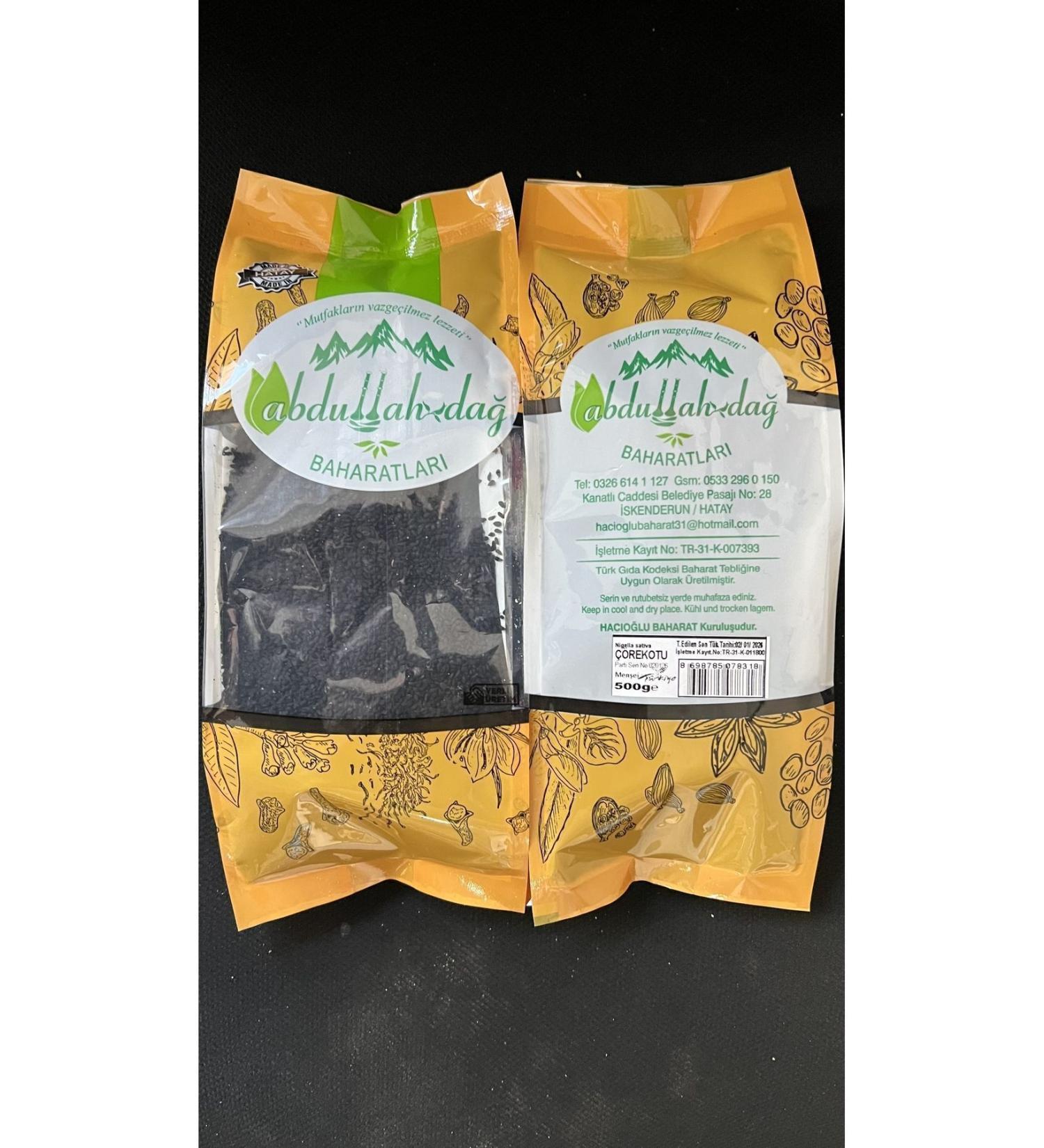 Hac o lu Spice Hatay Y rese Black Cumin Black Cumin 500 gr / 1/2 Kg