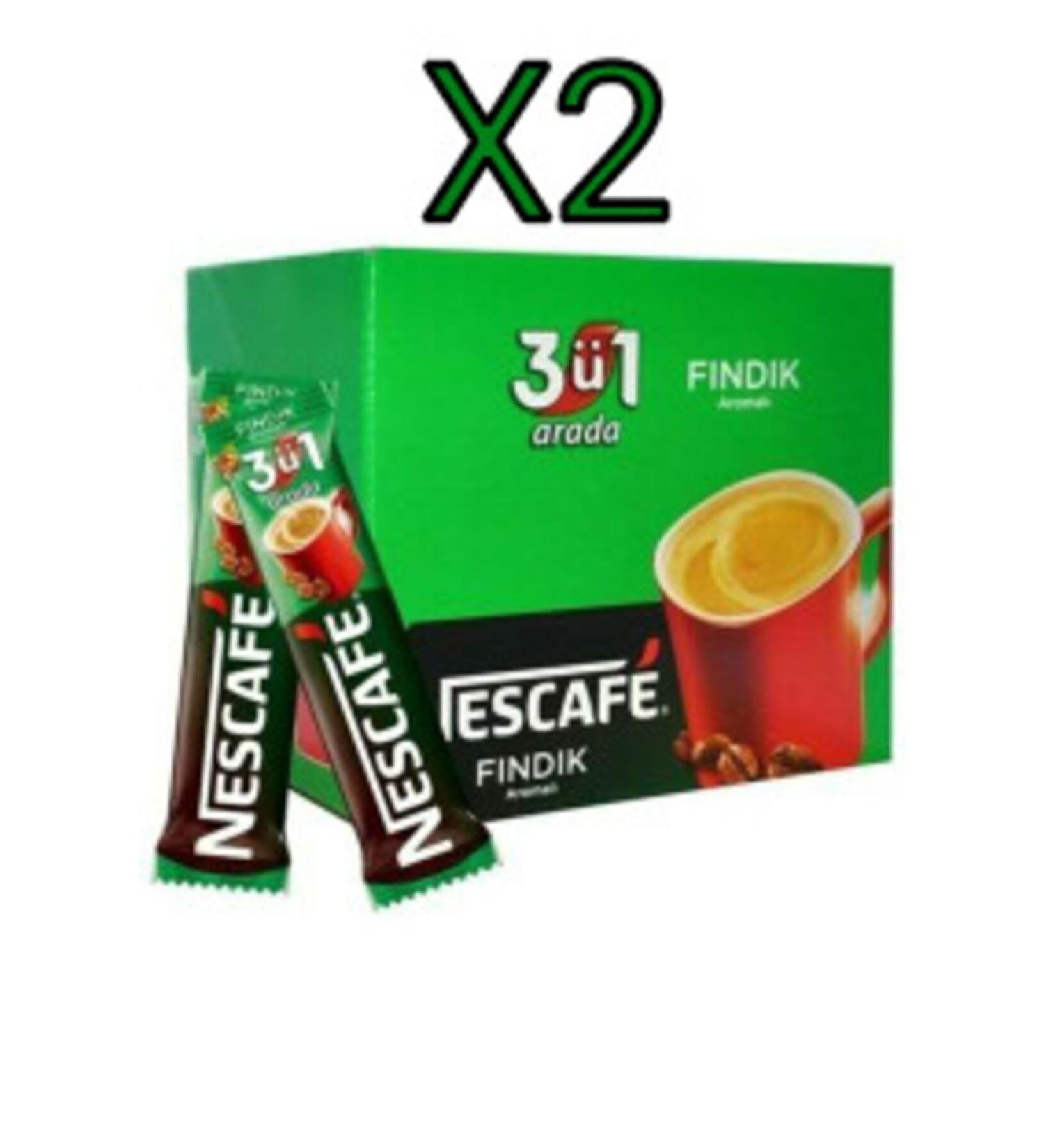 Nescafe Hazelnut Flavored 3 in 1 Instant Coffee 48 x 2 pcs