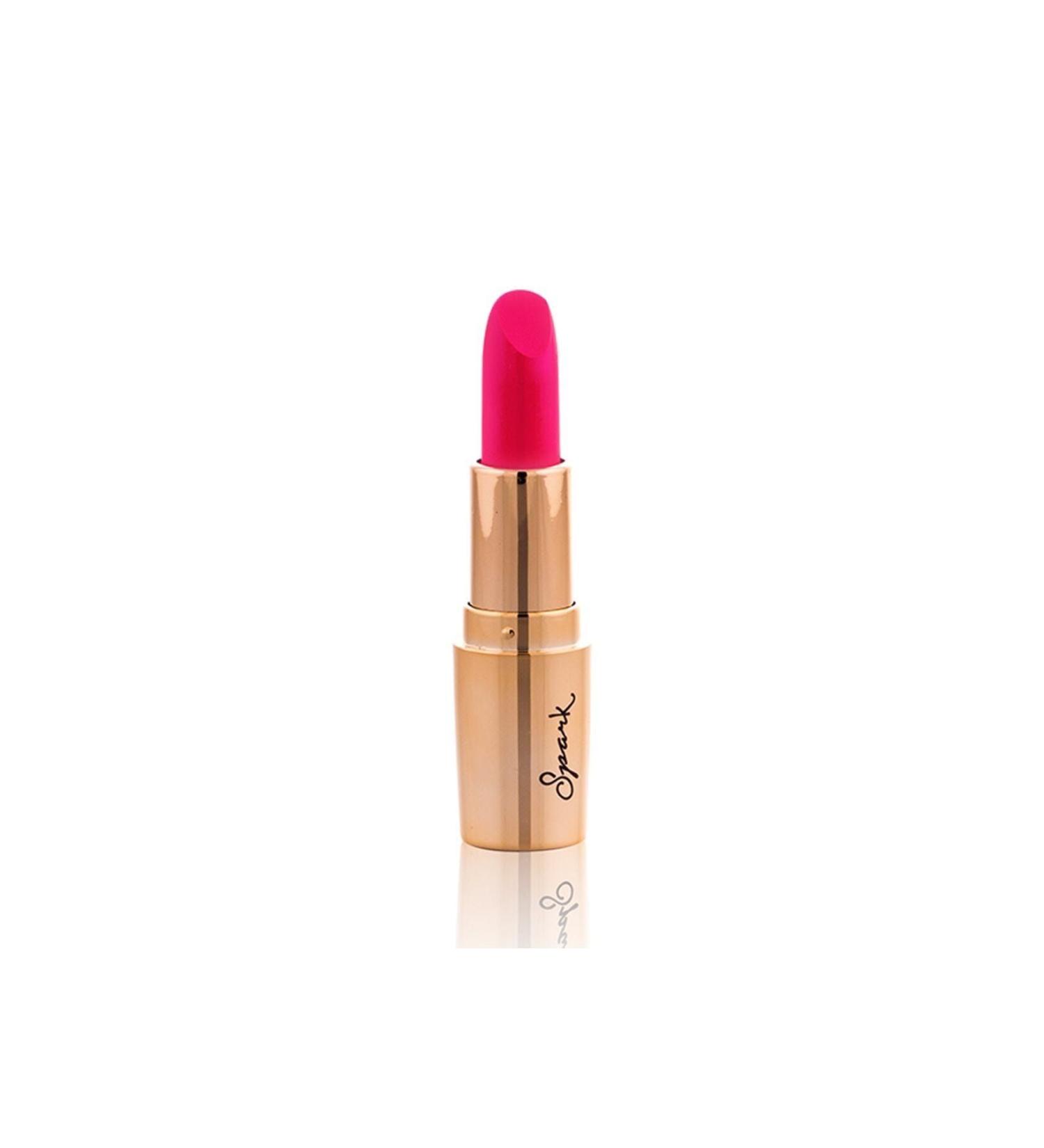 Huncalife Cashmere Gold Spark Lipstick Neon Pink 4.5 G