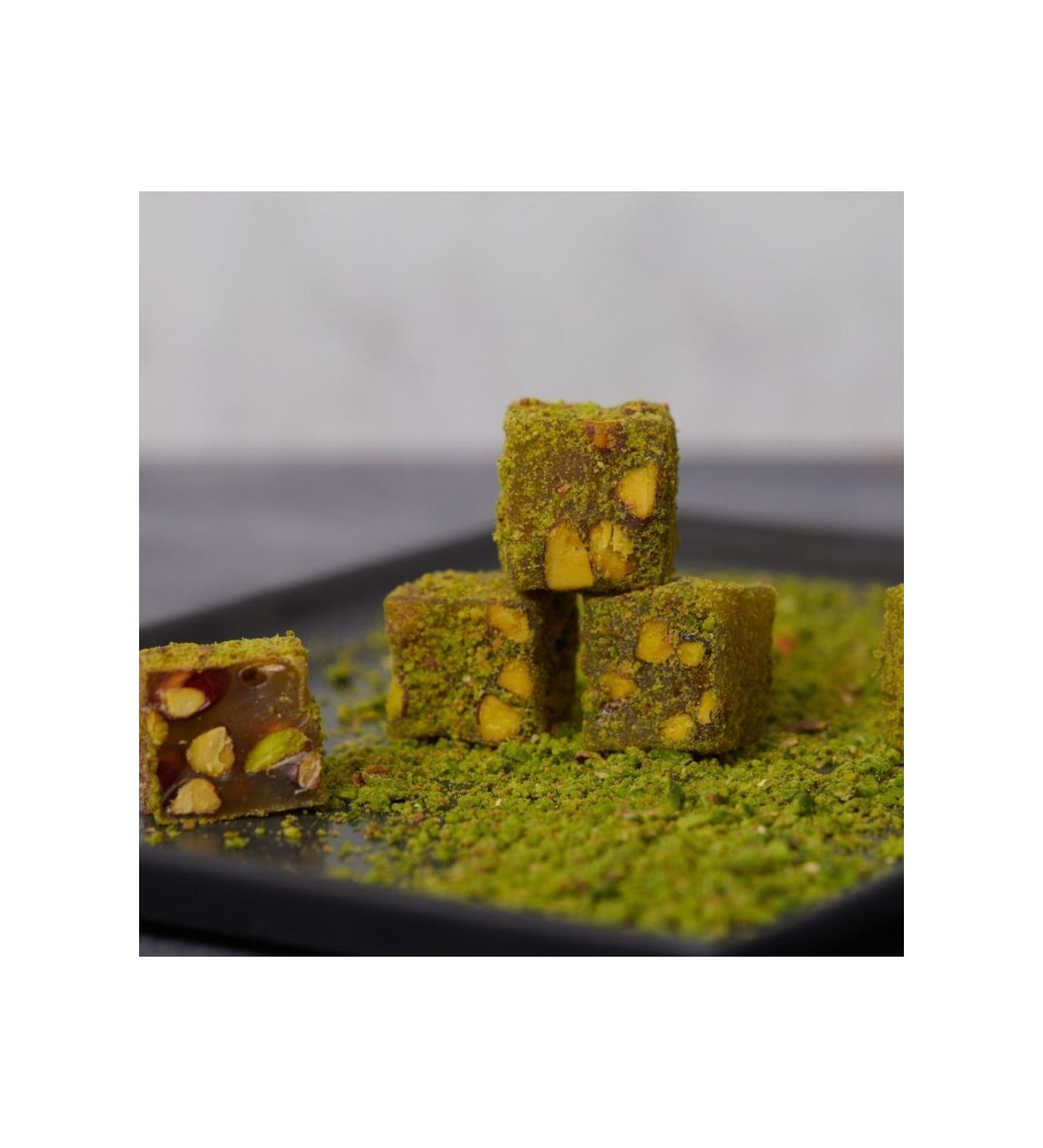 A a alt Special Pistachio Square Turkish Delight 460 gr