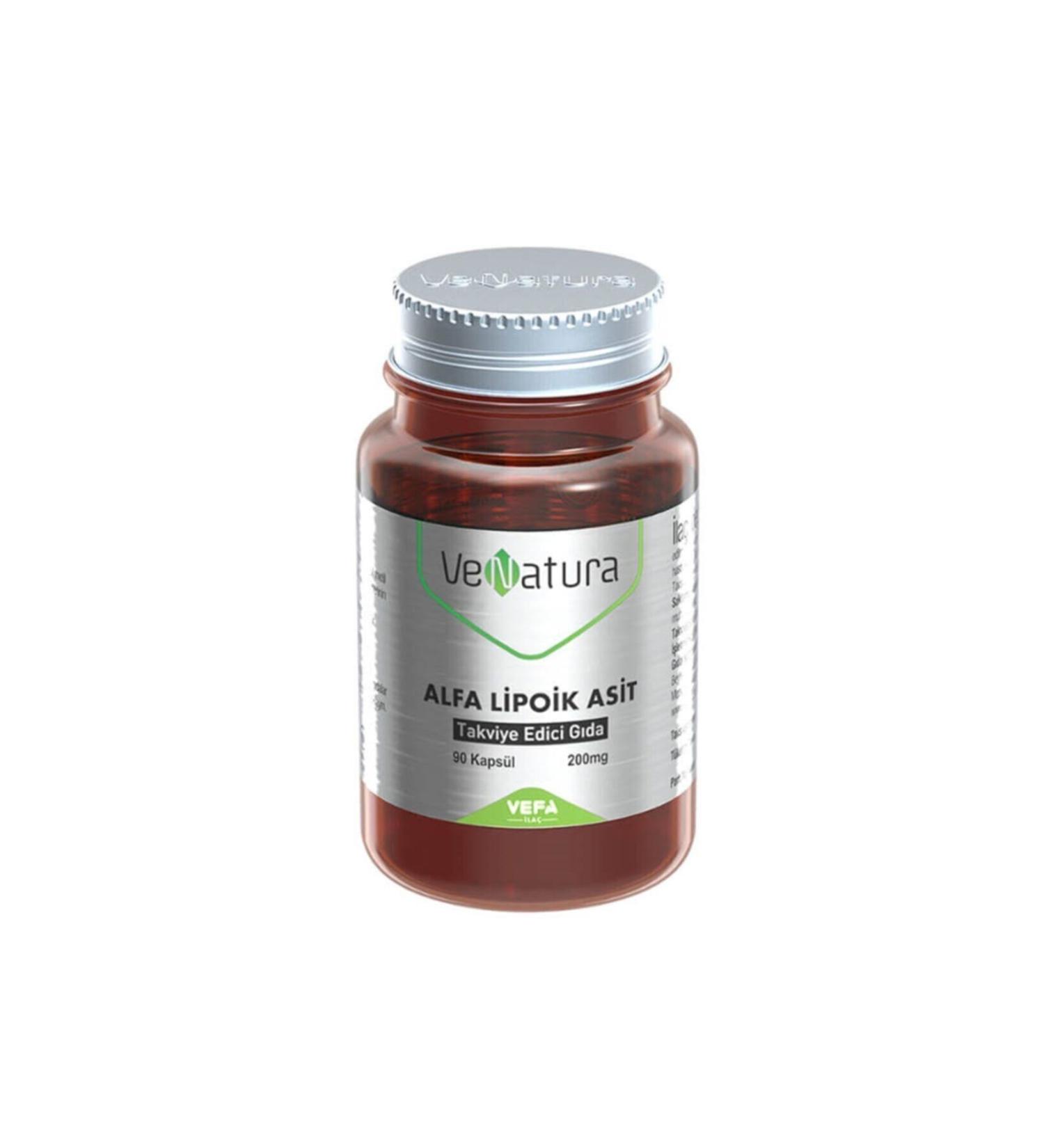 Venatura Alpha Lipoic Acid Food Supplement 90 Capsules