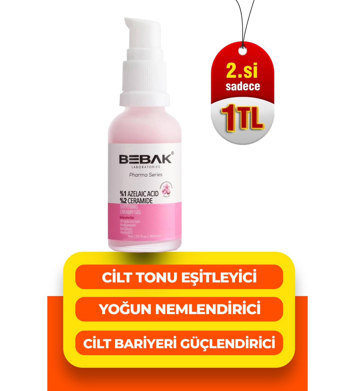 Bebak Pharma Barrier Strengthener for Sensitive Skin Skin Tone Equalizer Gel Cream 30ml - Buy Online on GoSupps.com