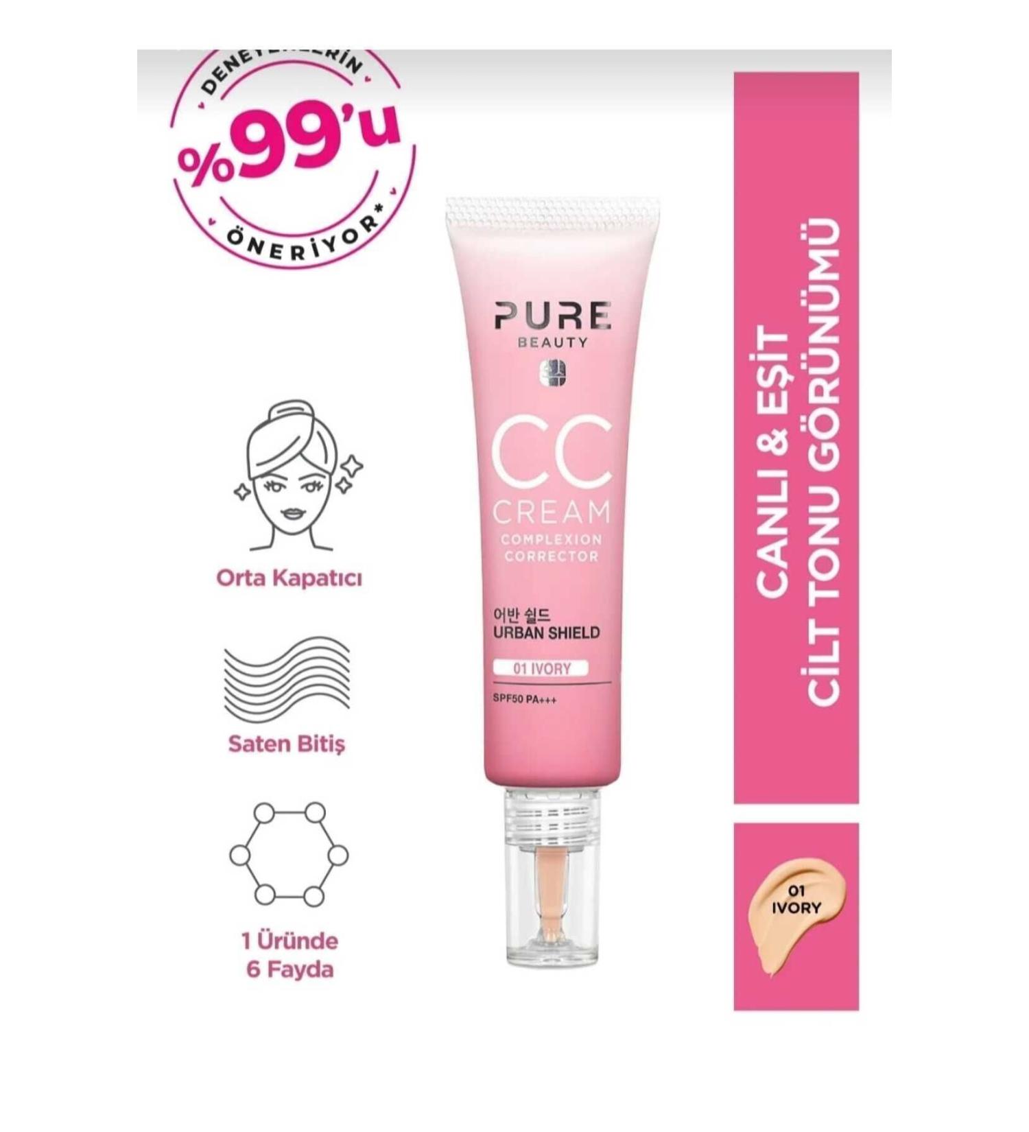 PURE BEAUTY Bb Cream Spf50 Pa Ivory 30 ml - 4894532999781 - Buy Online on GoSupps.com