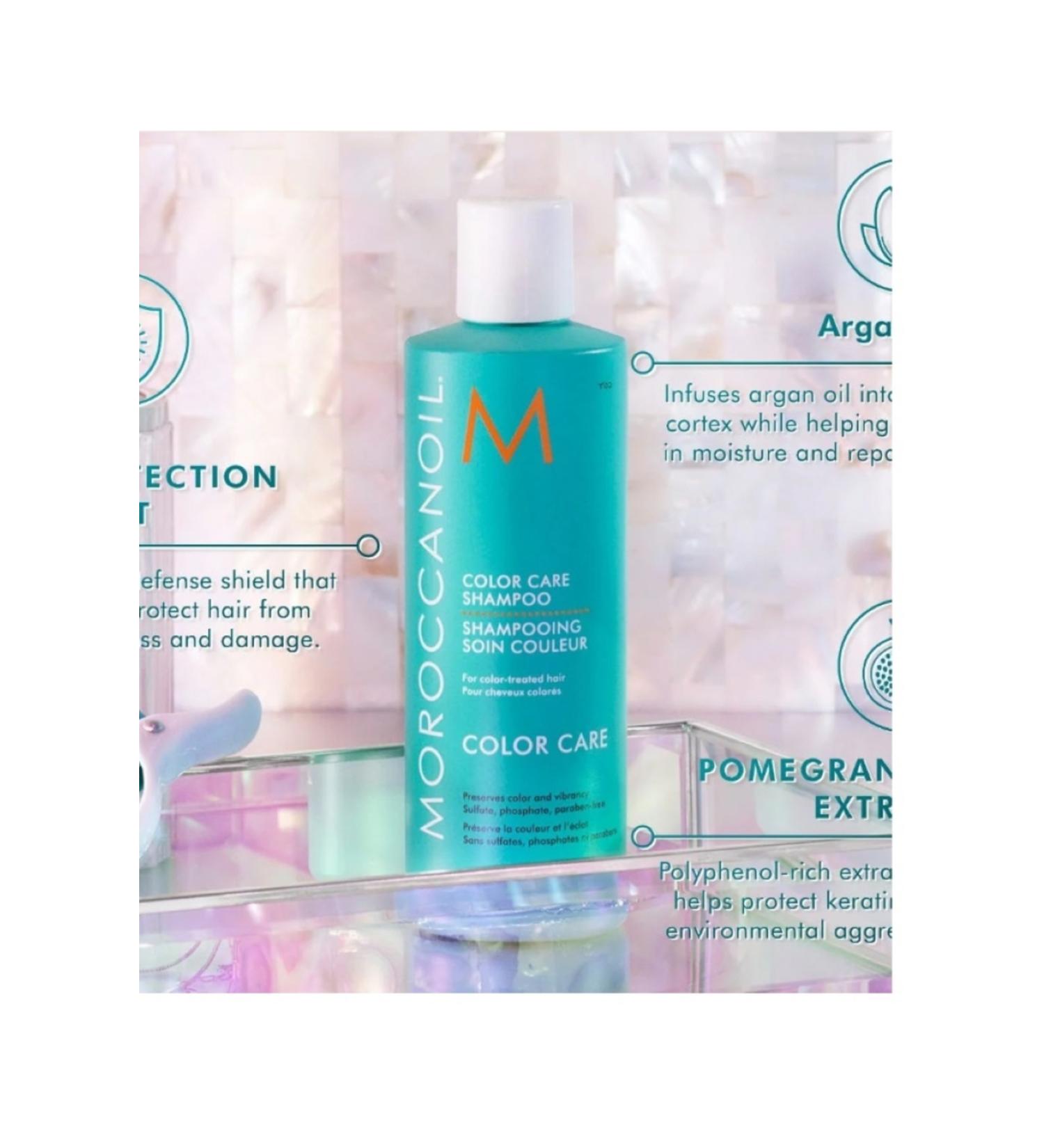 Moroccanoil pH Balanced Shampoo Protecting Hair from Environmental Factors: Color Care 250ml 3ECBEAUTYDIFFERENCE