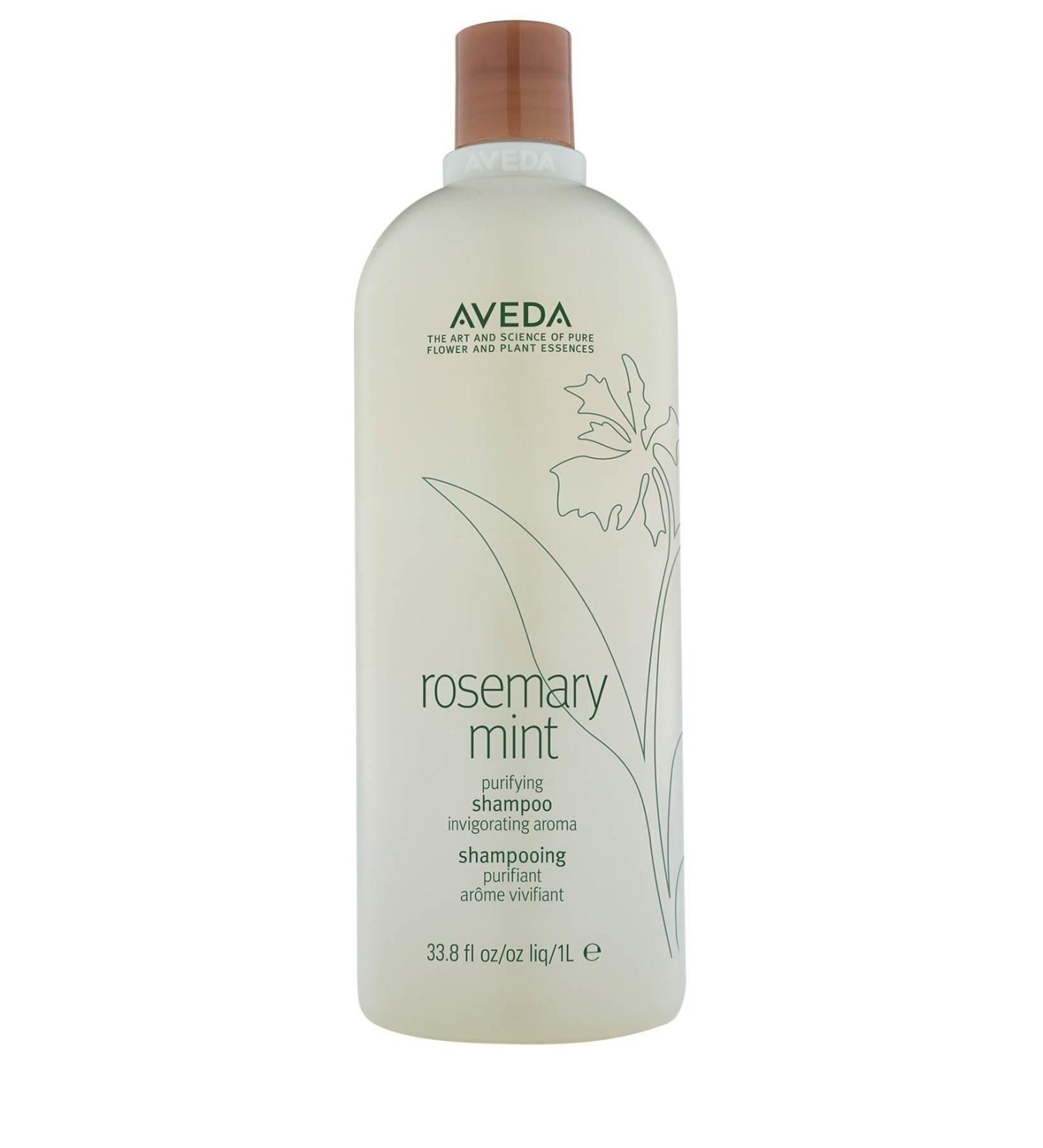 Aveda Rosemary Mint Shampoo 1000ml for a fresh feeling on the scalp all day long for summer months