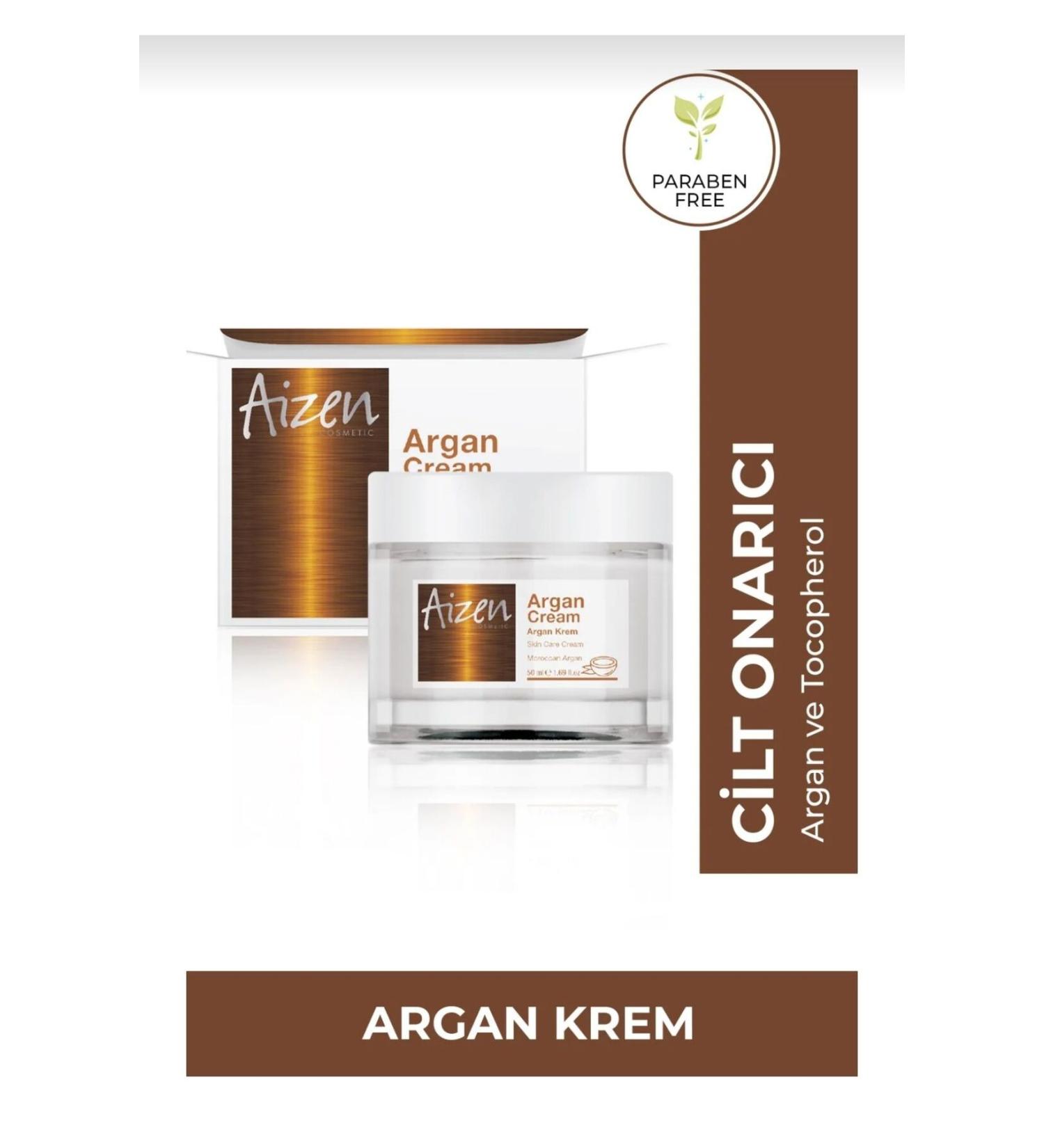 AIZEN COSMETIC Argan Cream - Argan Cream 50ml 1.69 fl.oz