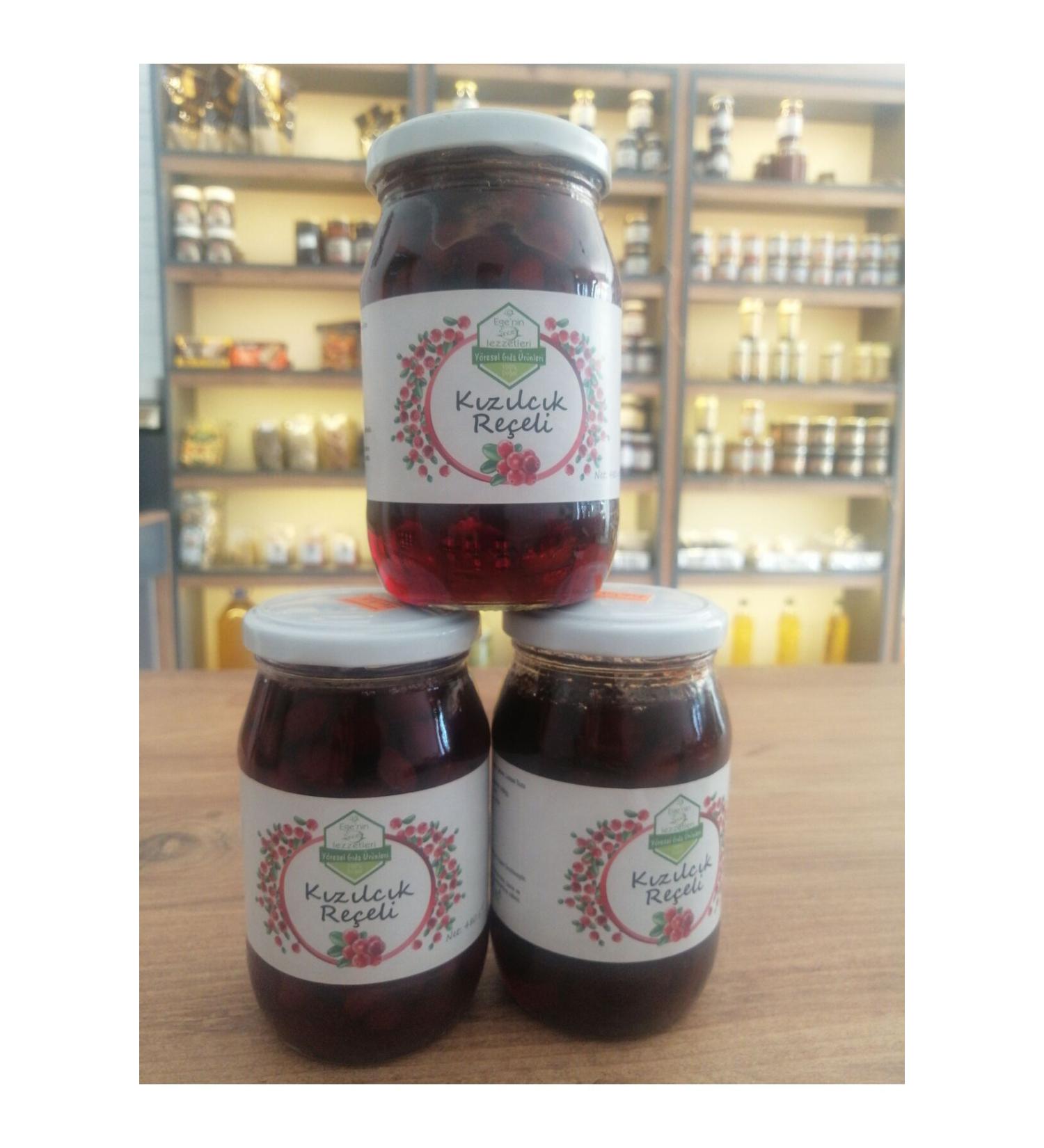 Fine flavors of the Aegean: Cranberry Jam