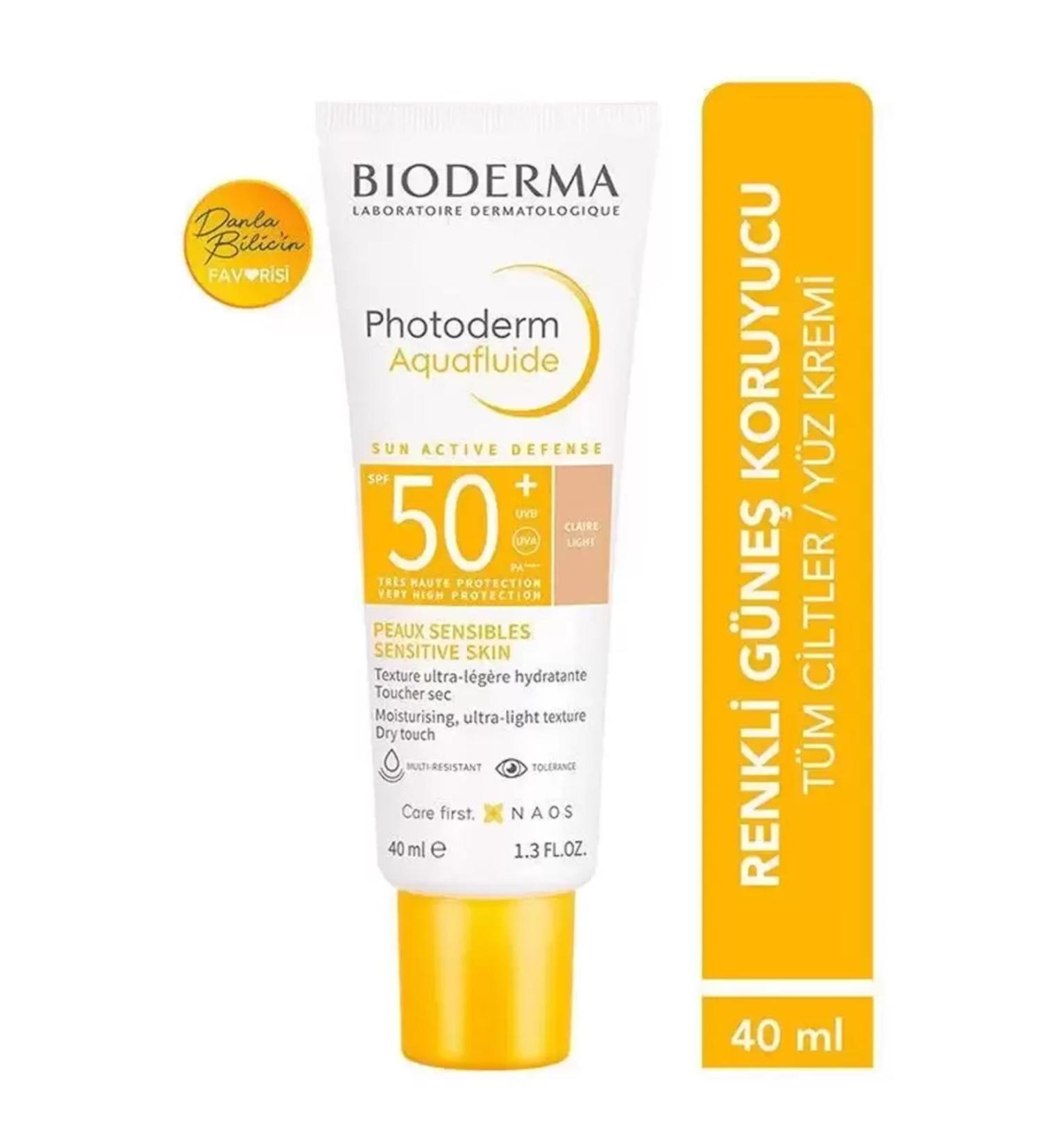 Bioderma Photoderm Aquafluid SPF50+ All Skin High Protection Tinted Sun Cream 40 ml