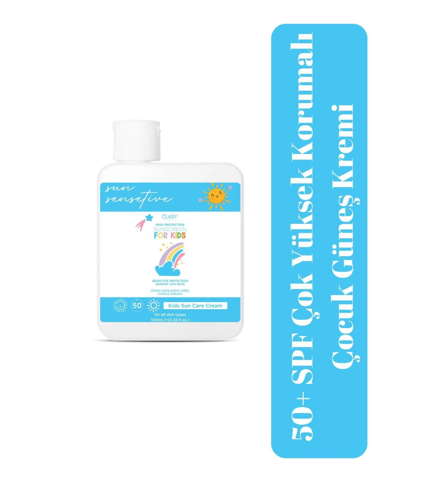 Classy Care Kids +50 SPF Sun Cream 100 mL - Buy Online on GoSupps.com
