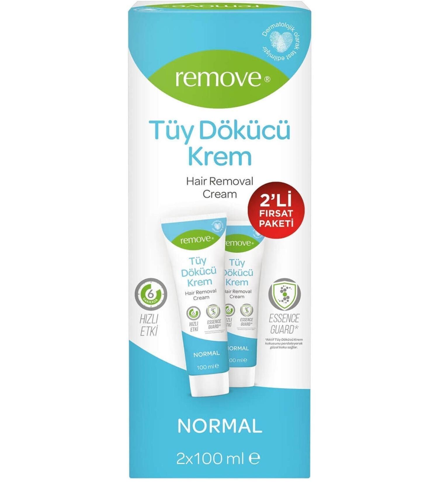 remove Hair Removal Cream For Normal Skin 100 ml 2'l