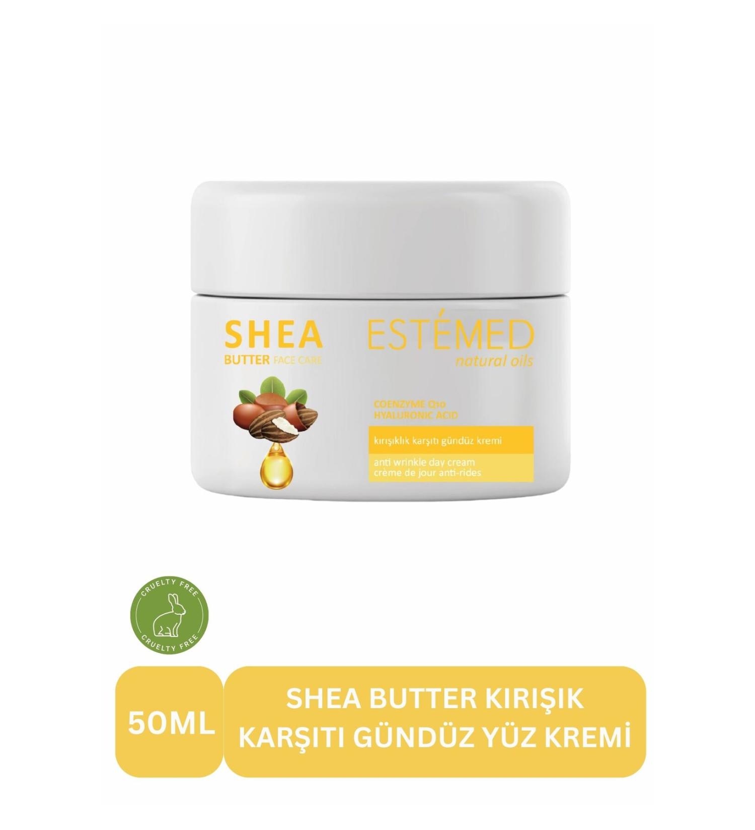 ESTEMED Anti-Wrinkle Day Care Cream & Shea Anti-Wrinkle Day Cream 50ml