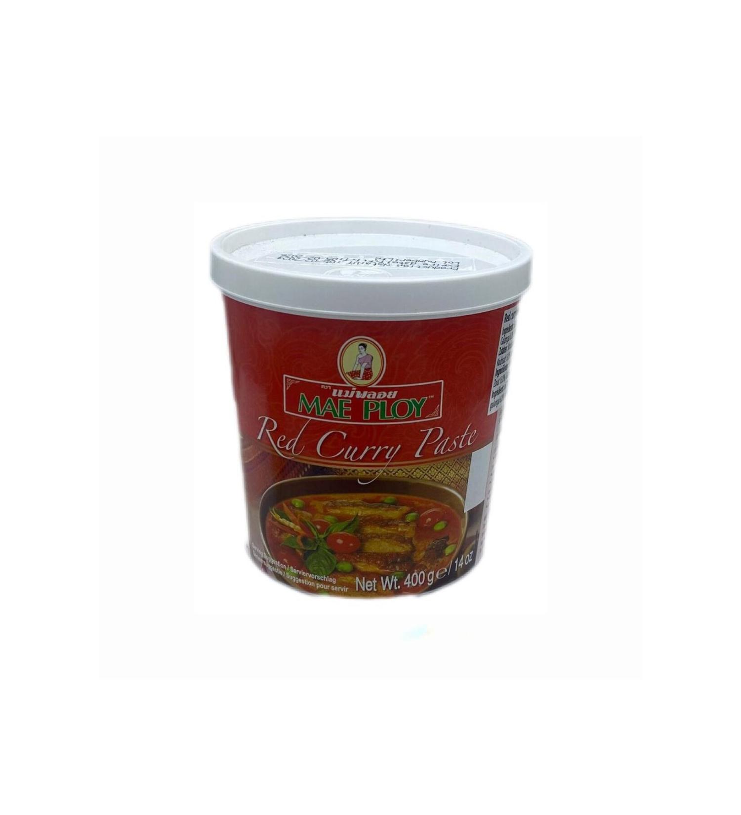 Mae Ploy Red Curry Paste 400 G.