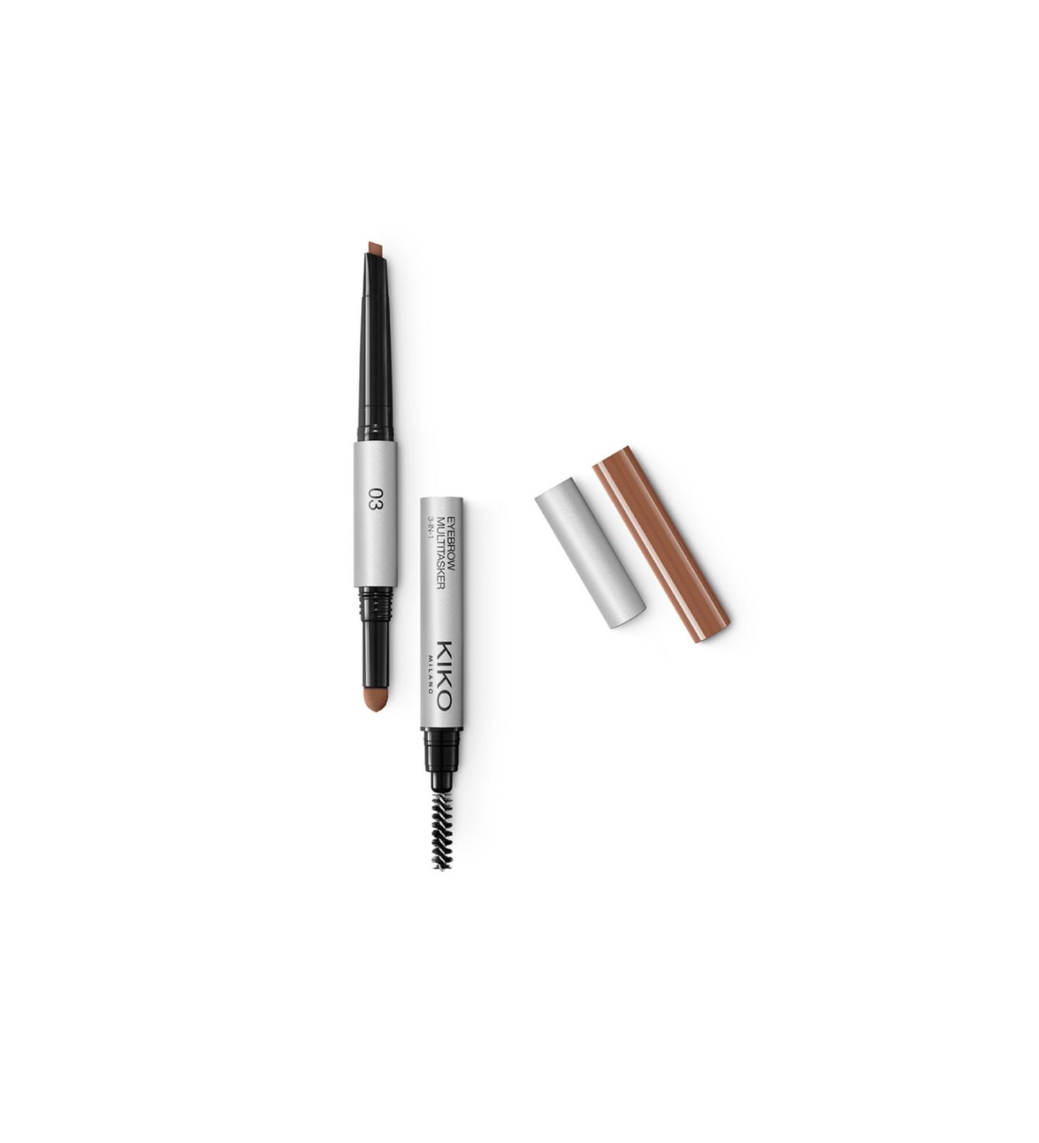 KIKO EYEBROW PRODUCTS - EYEBROW MULTITASKER 3-IN-1 - 03 Brunettes