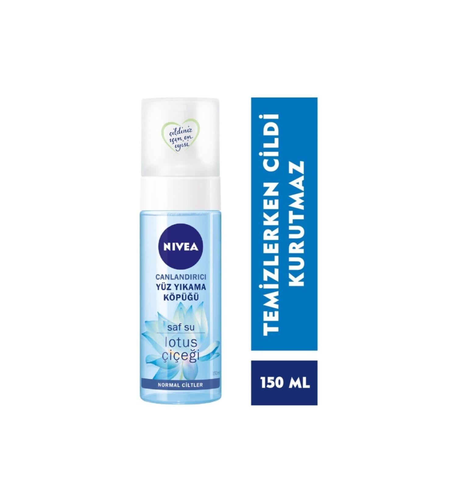 NIVEA Soothing Lotus Flower Face Wash Foam