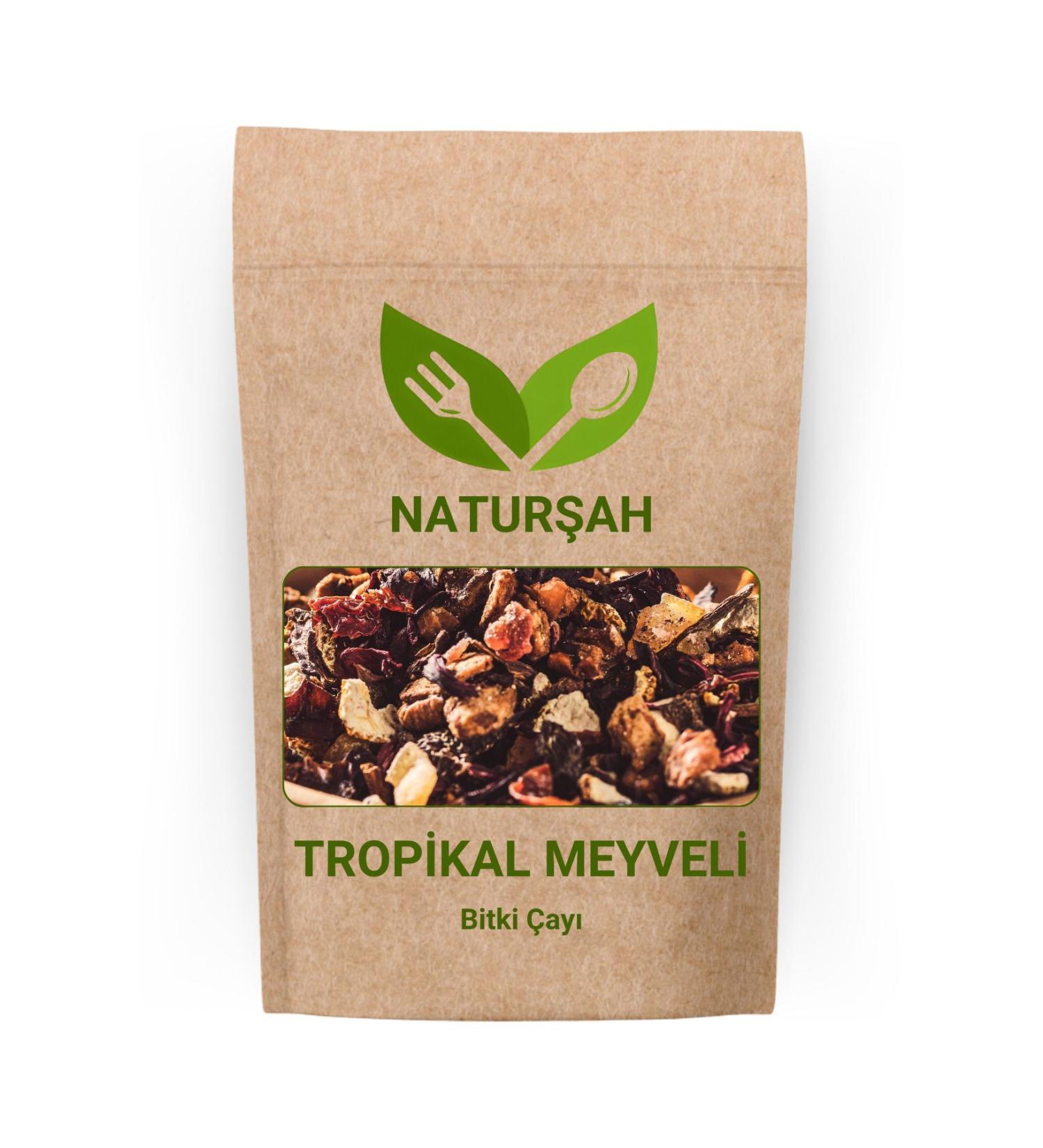 Natur ah Tropical Fruit Tea 500 Gr