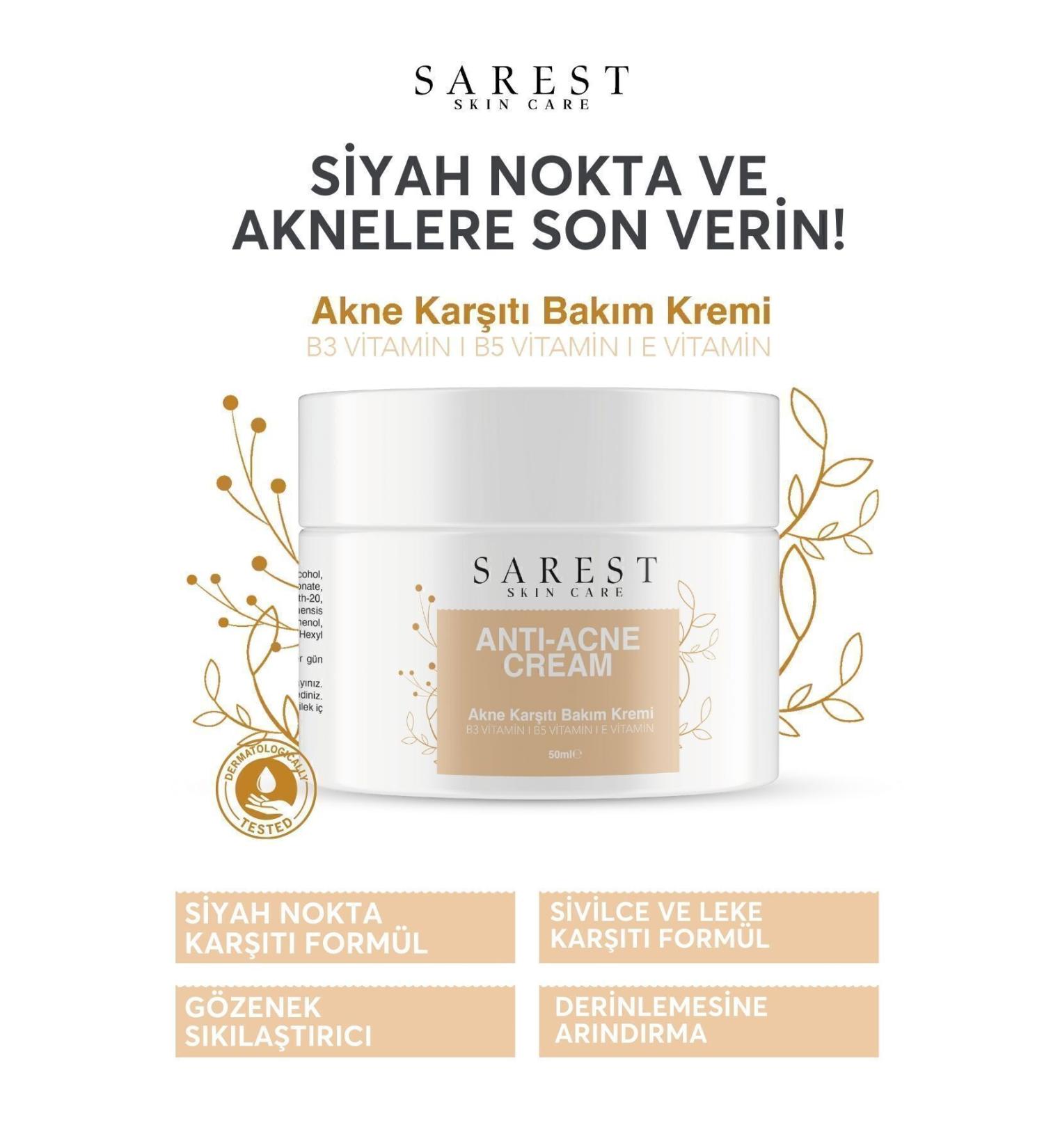 Sarest Acne and Blackhead Remover Cream 50 ml - Buy Online on GoSupps.com