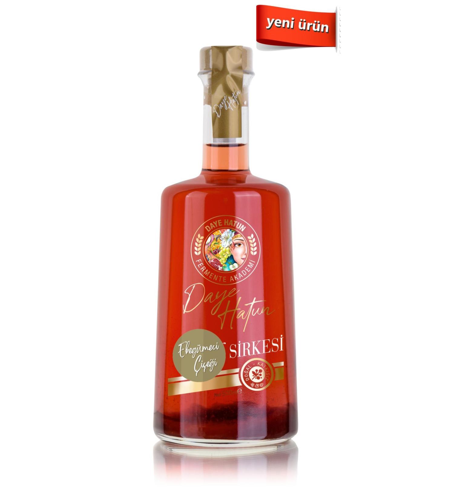 DAYE HATUN Mallow Flower Vinegar / C. Mallow Flower Vinegar (natural Fer Live Vinegar / Nat. Ferm. / 500 Ml)