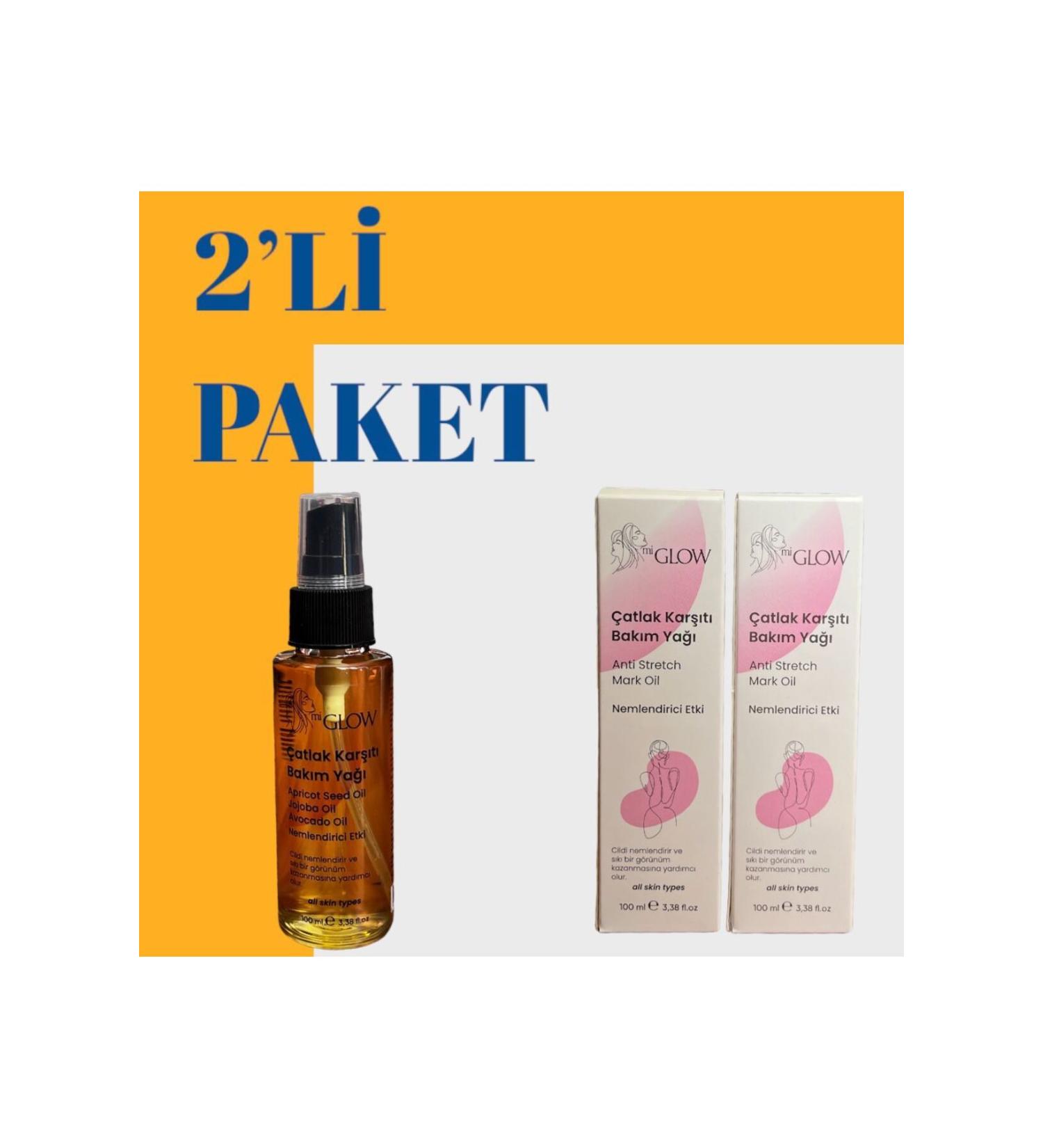 Boutique MiGlow Anti-Stretch Care Oil 2 Pack