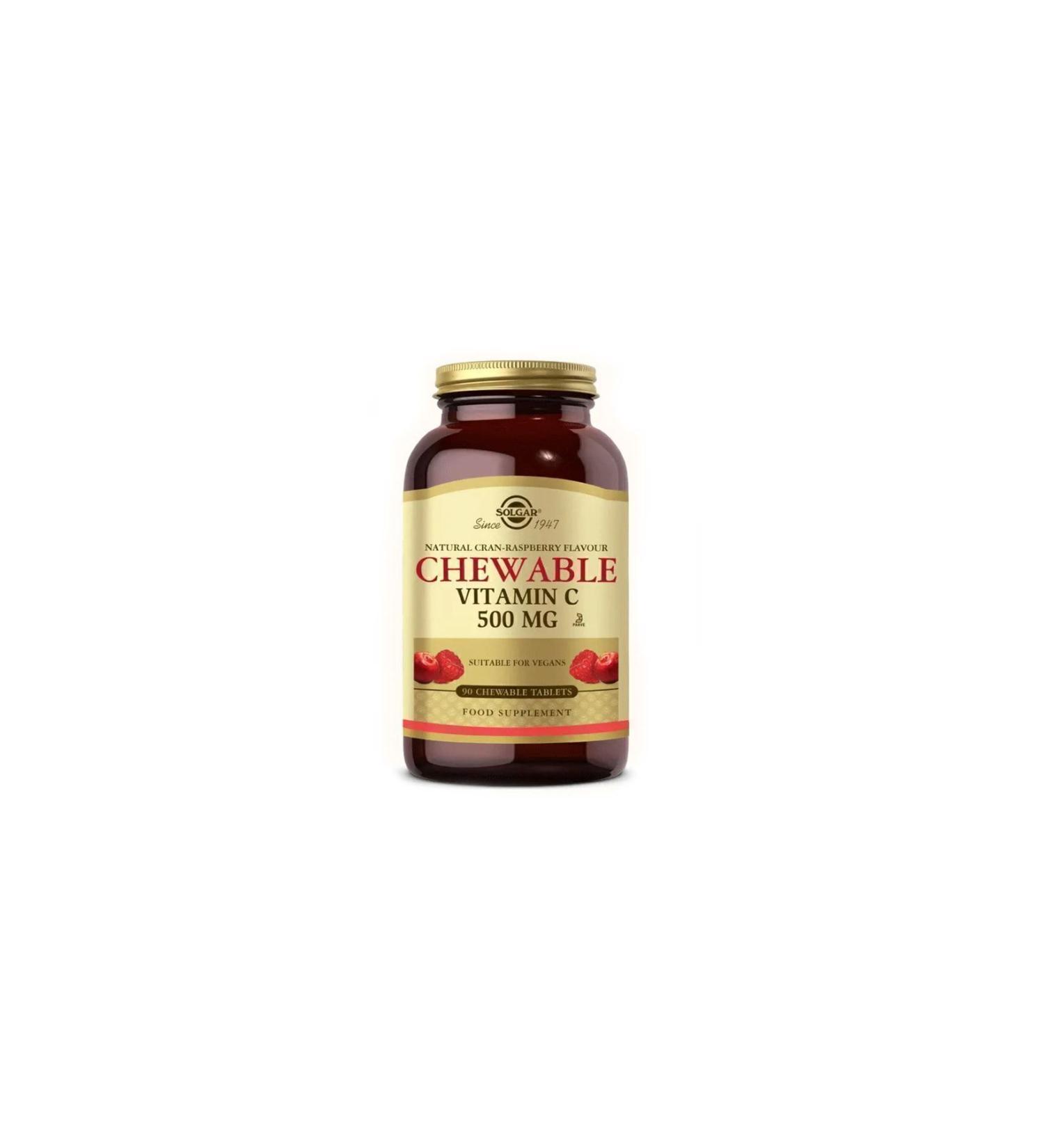 Solgar Chewable Vitamin C 90 Tablets